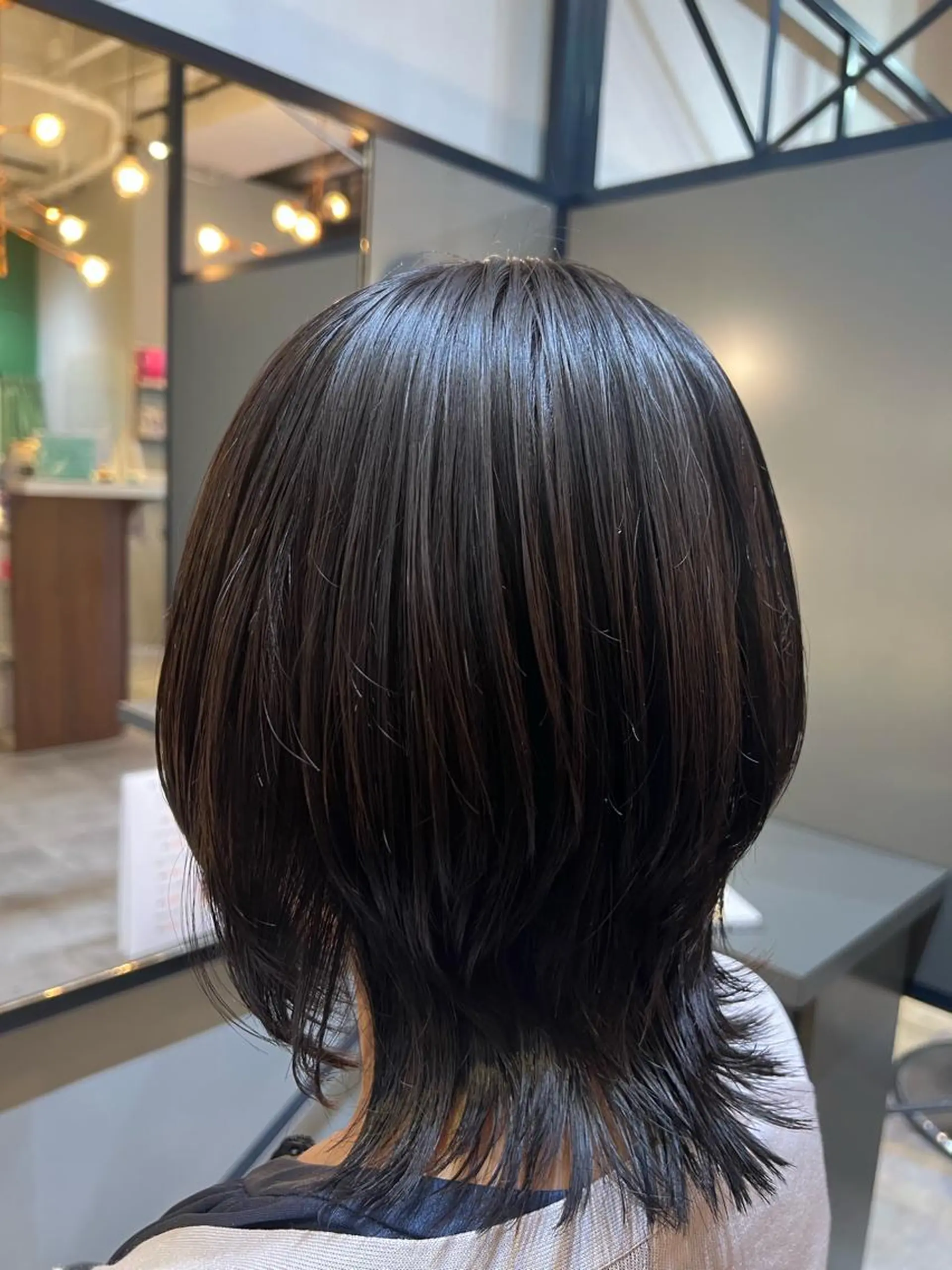 ミディアム 髪質改善ストレート Kantaのヘアスタイル