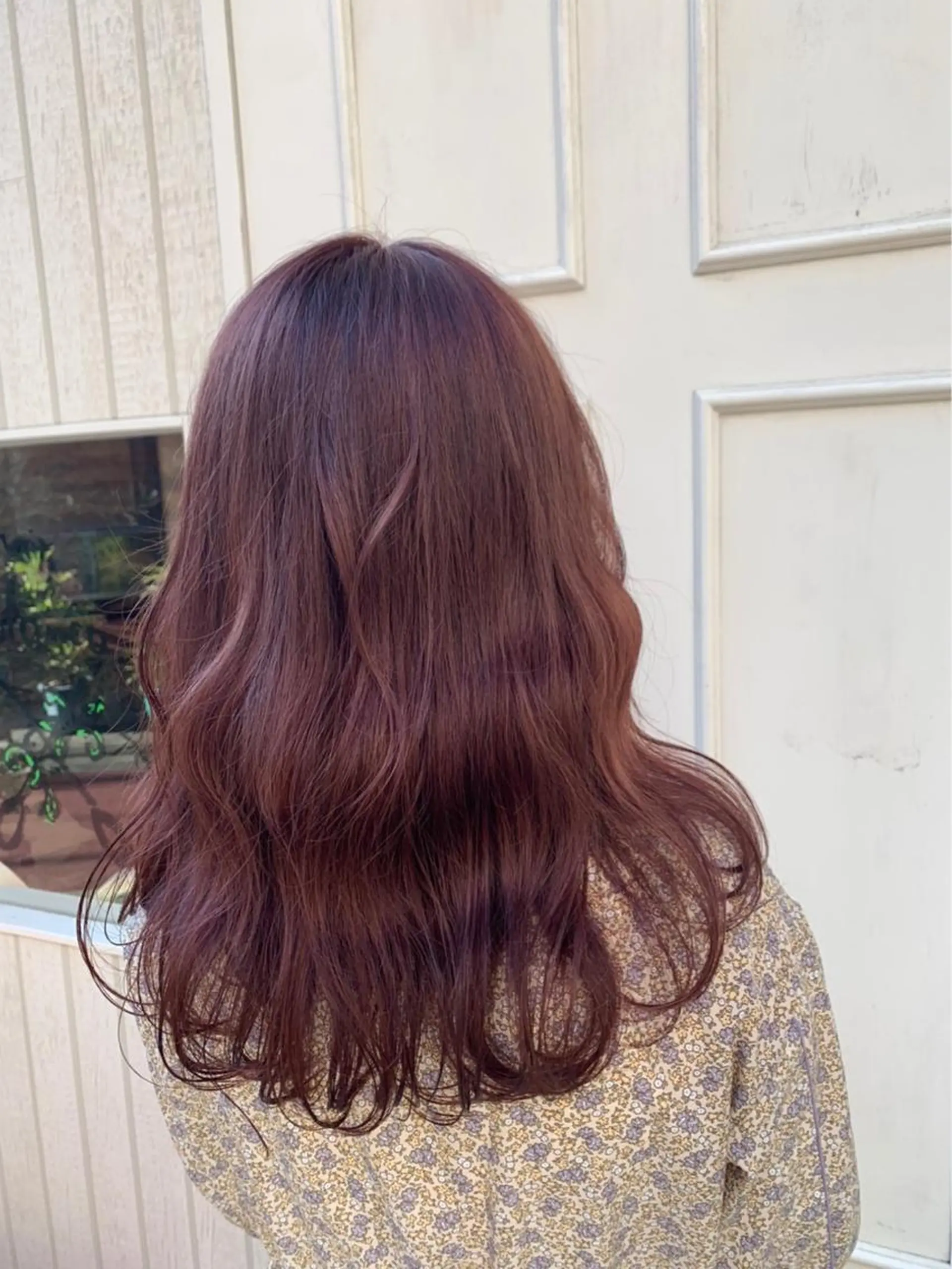 セミロング カラー カシス 🫟Blanco🫟 Color&Careのヘアスタイル