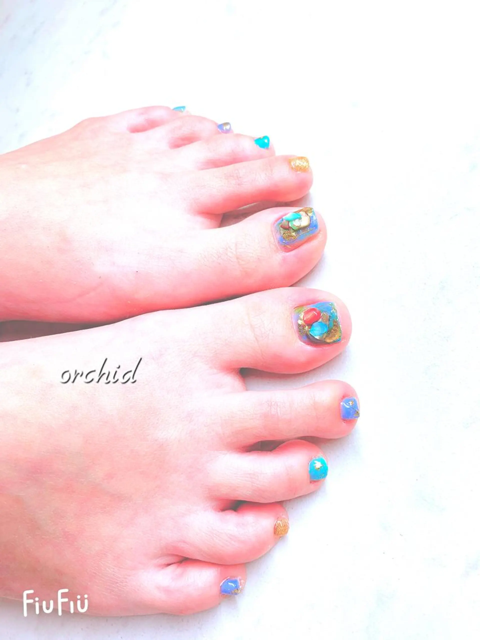 ネイル orchid ♡オーキッドのネイルデザイン