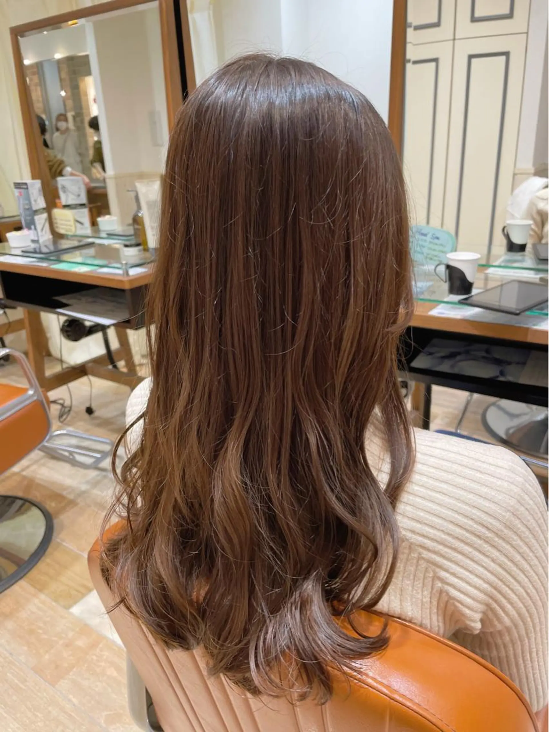 ロング 松島 涼花のヘアスタイル