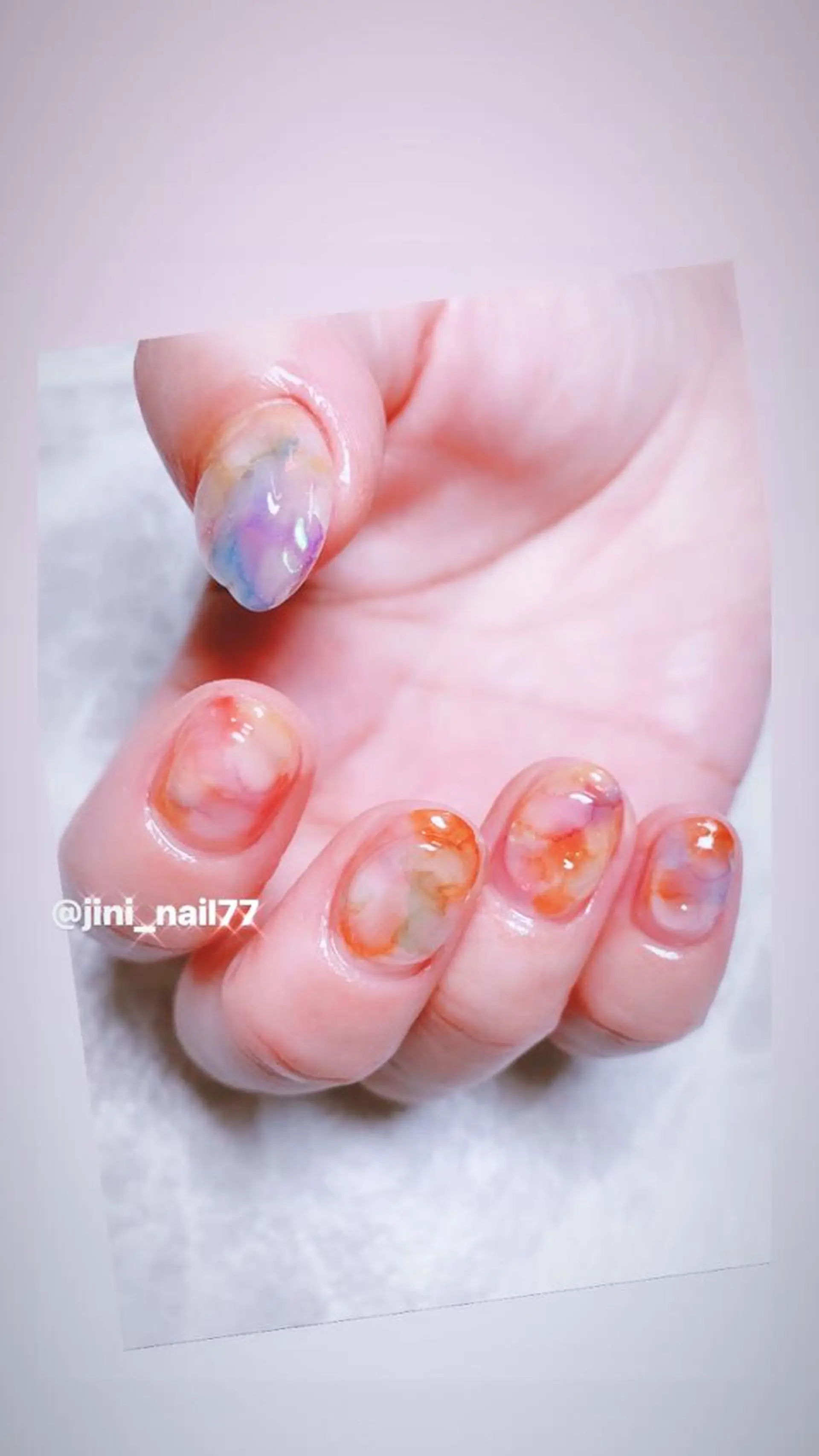 ネイル ハンドネイル JINI NAIL所属・ジニ ネイルのネイルデザイン