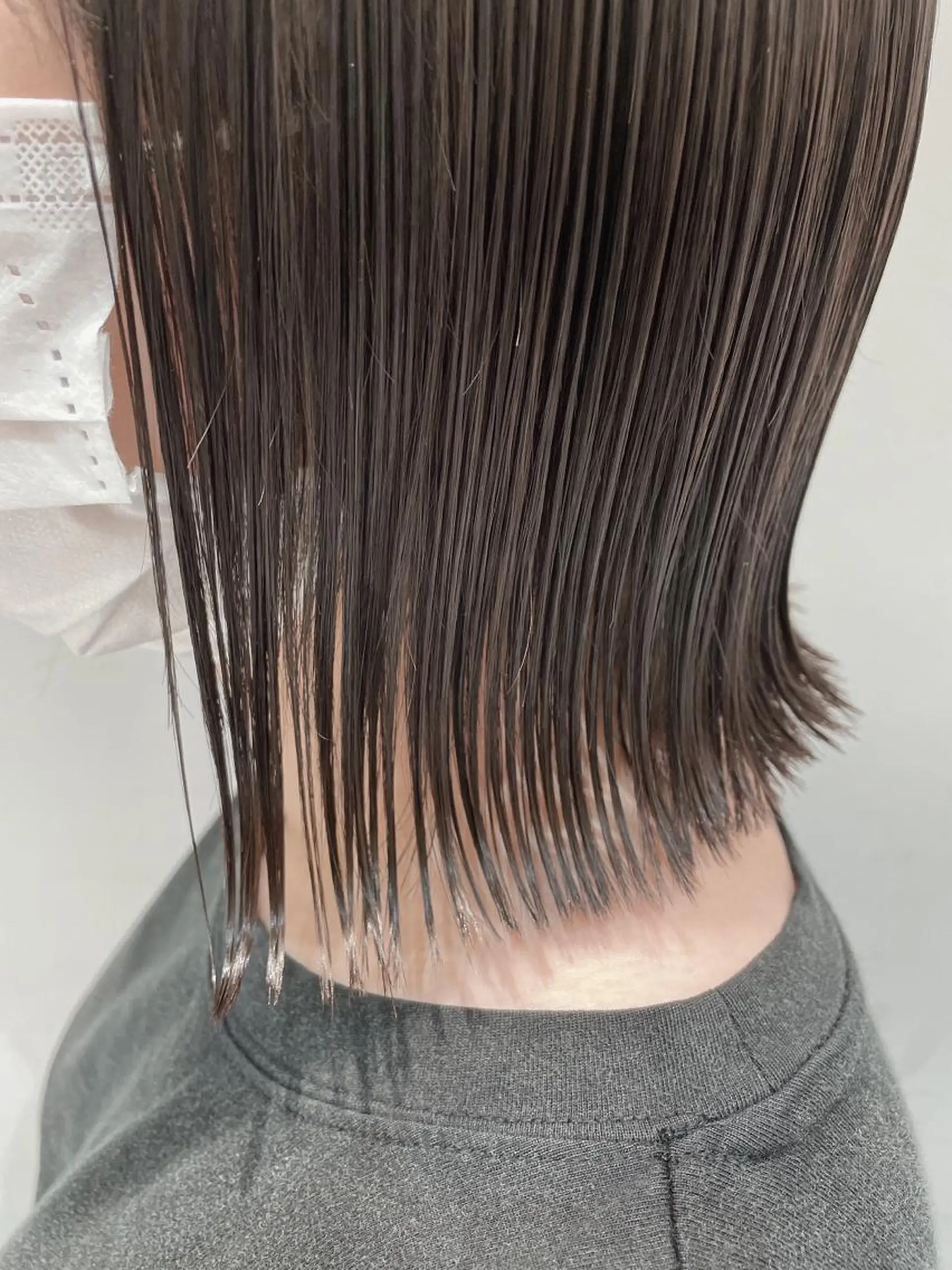 ミディアム カラー カット ヘアカラー トリートメント 🦖鶴岡香純🦖 産休中のヘアスタイル