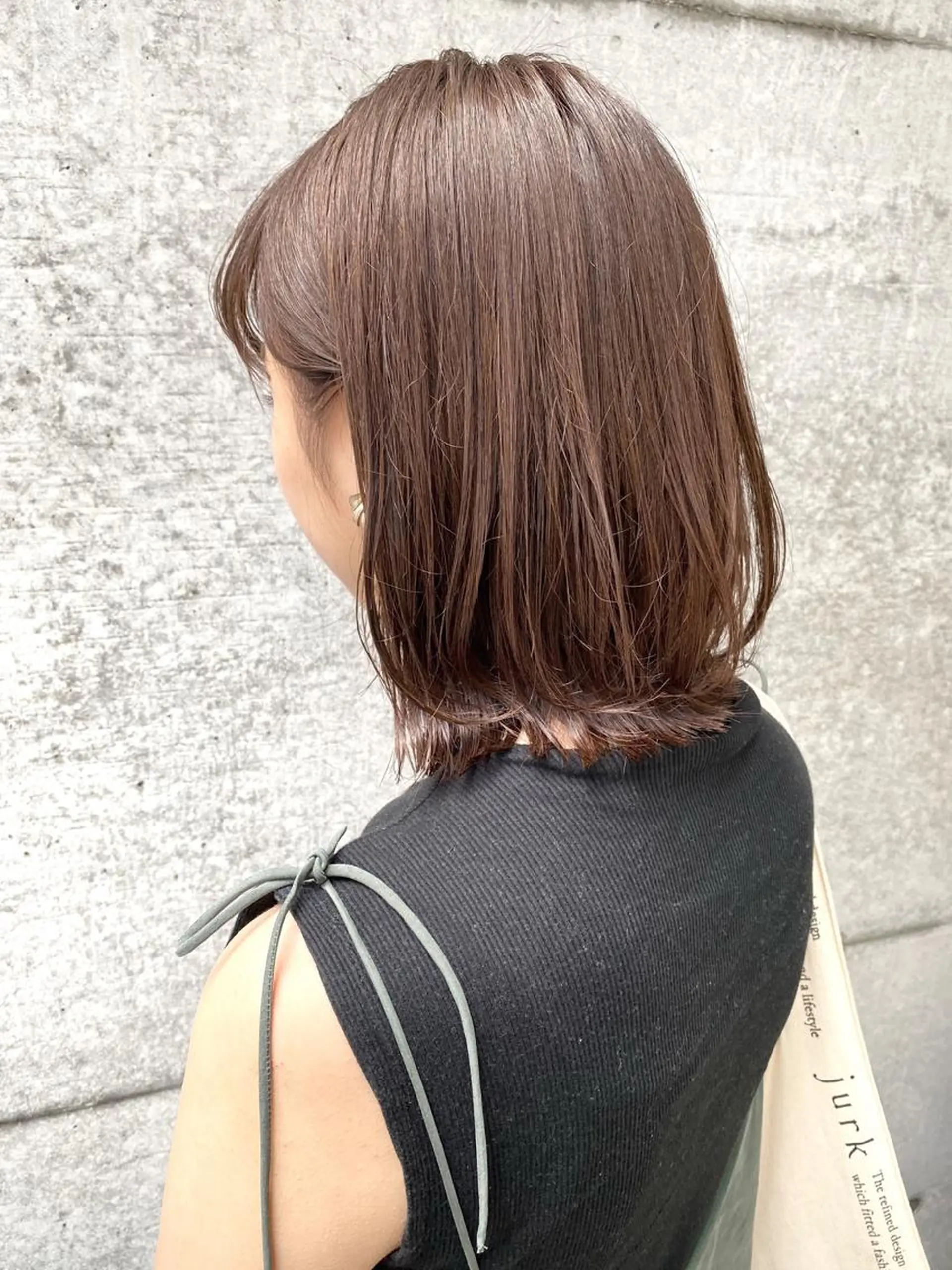 ミディアム カラー clomus所属・YUKA艶髪 🌸寛ぎ部屋のヘアスタイル