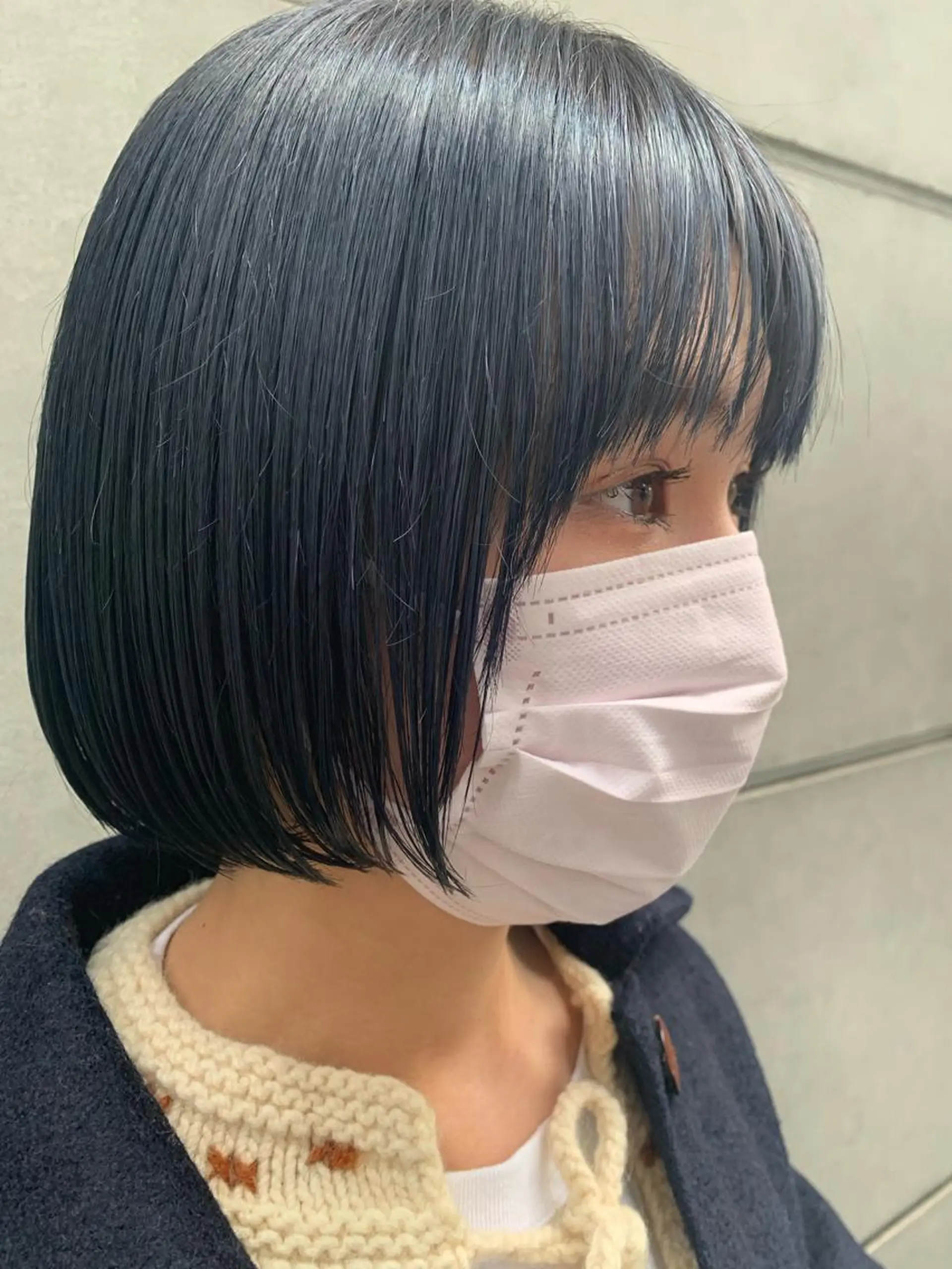 ショート Asti blanche所属・ブリーチなしWカラー /地毛風/小林凪沙のヘアスタイル