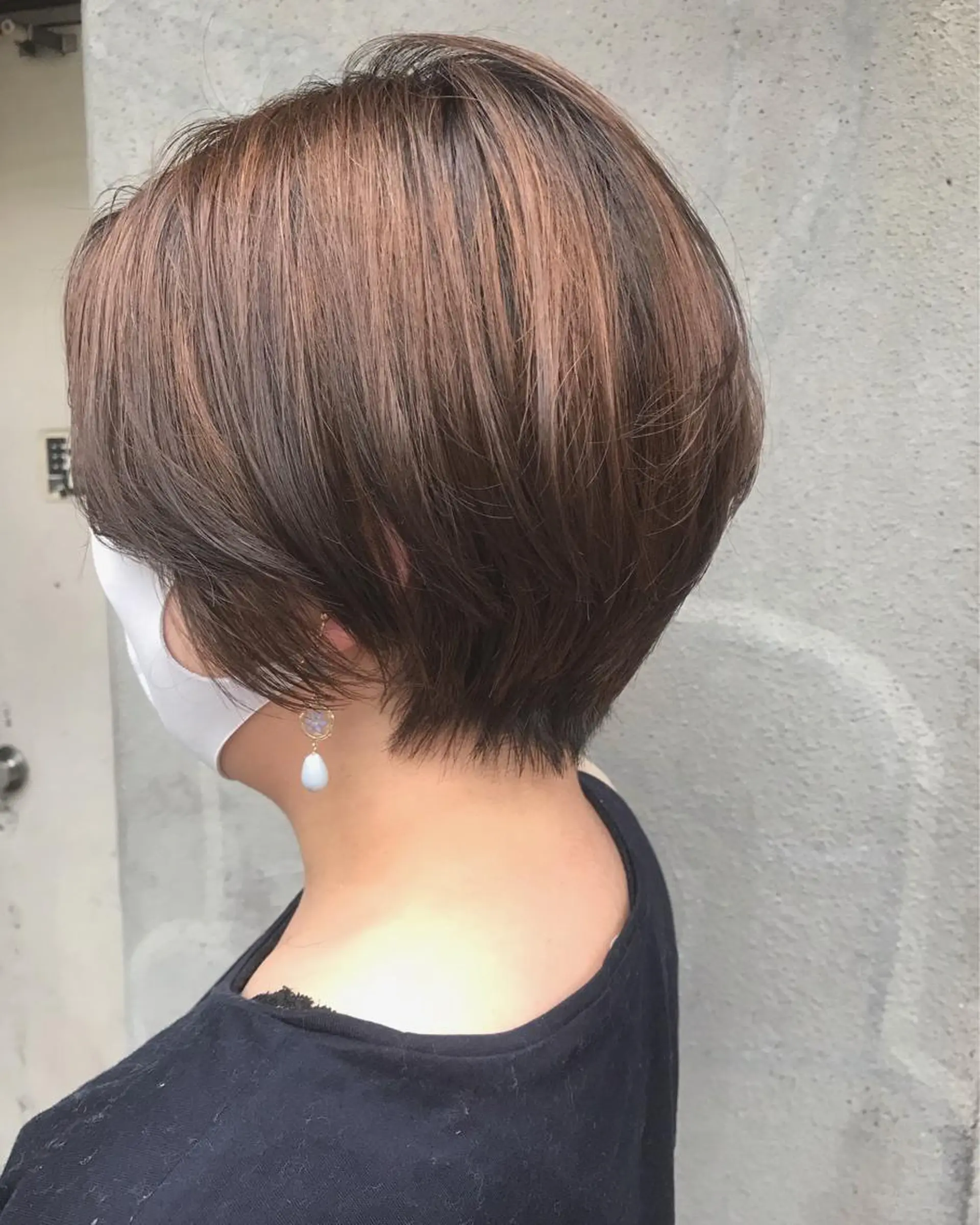 ショート カット ヘッドスパ さの あやねのヘアスタイル