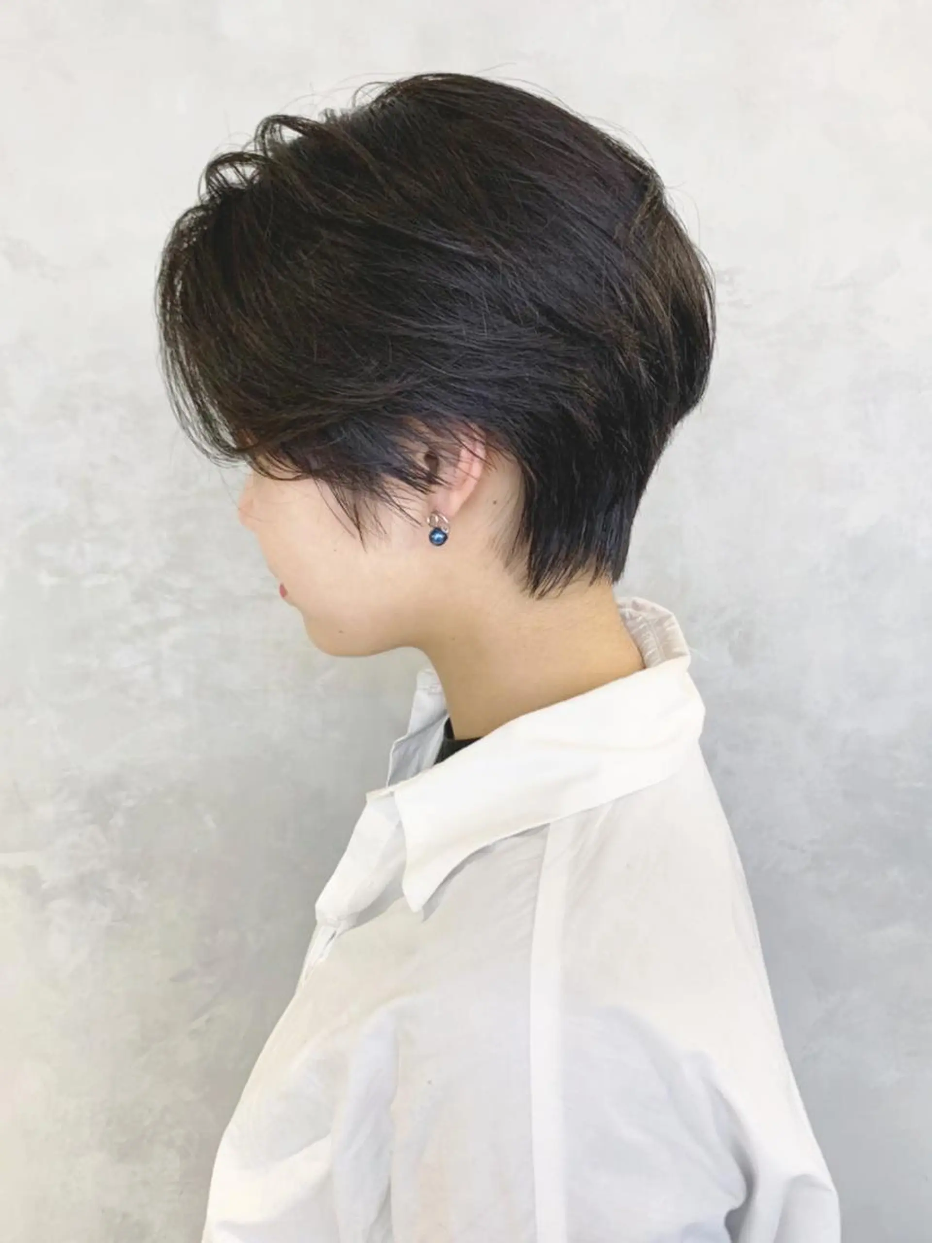 ショート カラー パーマ ヘアアレンジ ショートヘア ITbyALBUM 中野店のヘアスタイル