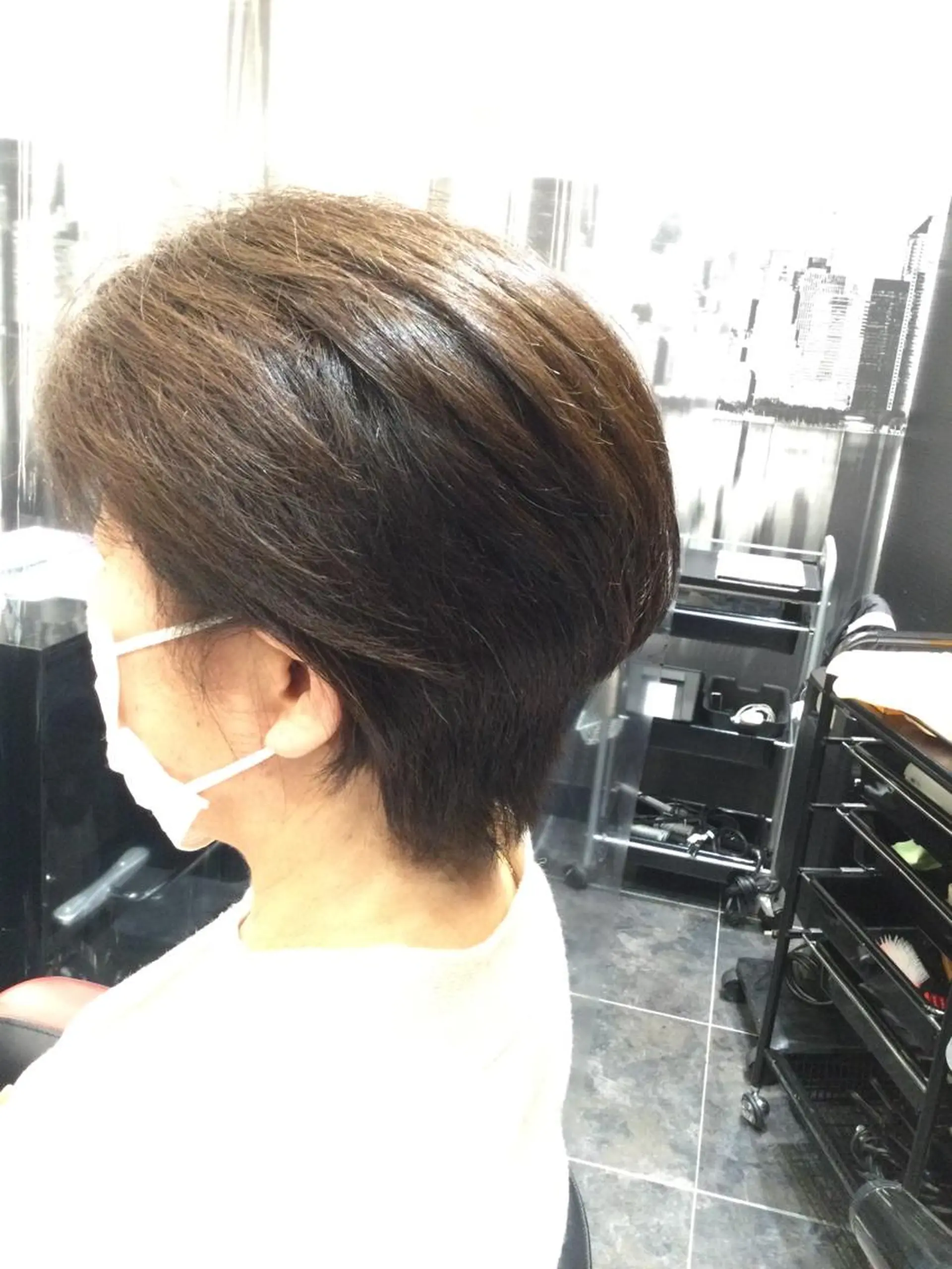 ショート カラー Annon プライベートサロンのヘアスタイル