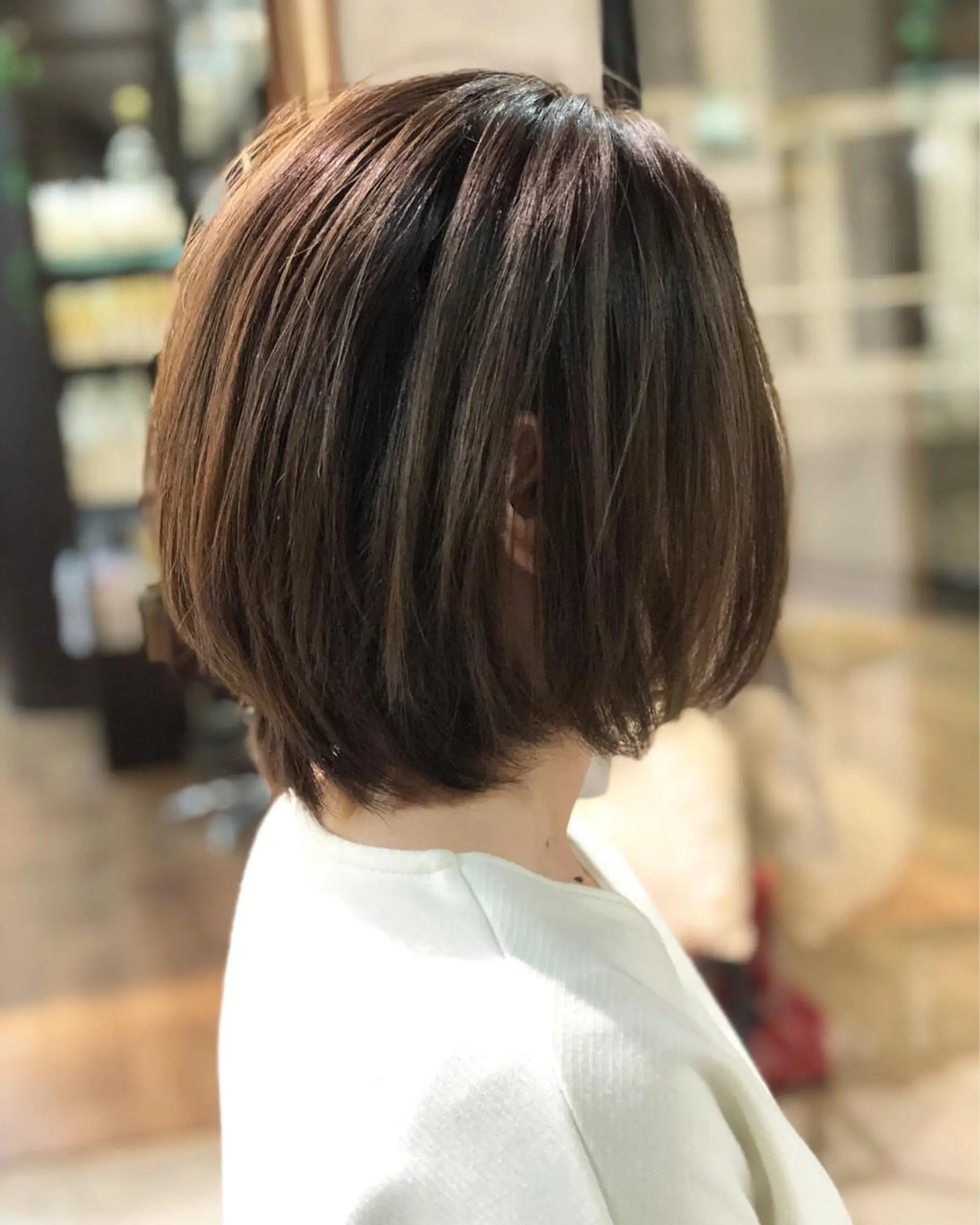 ショート カラー 國村 優のヘアスタイル