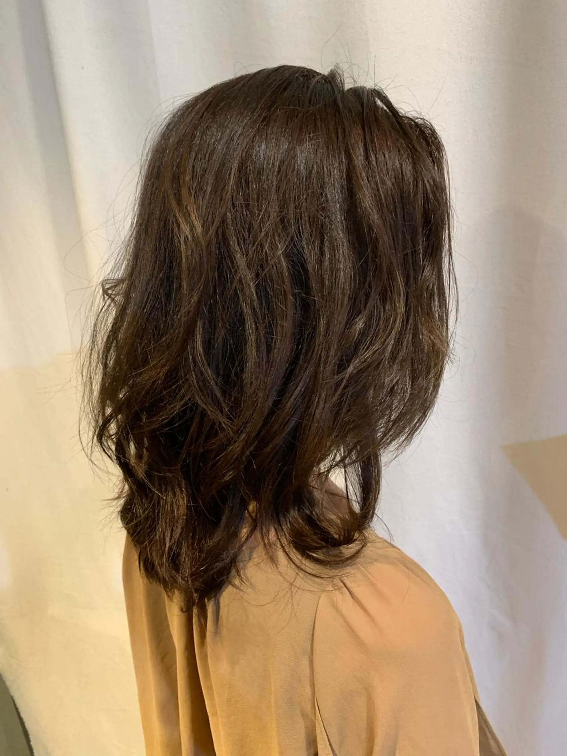 セミロング レイヤーカット 小杉輝/ショート /艶カラー✨のヘアスタイル