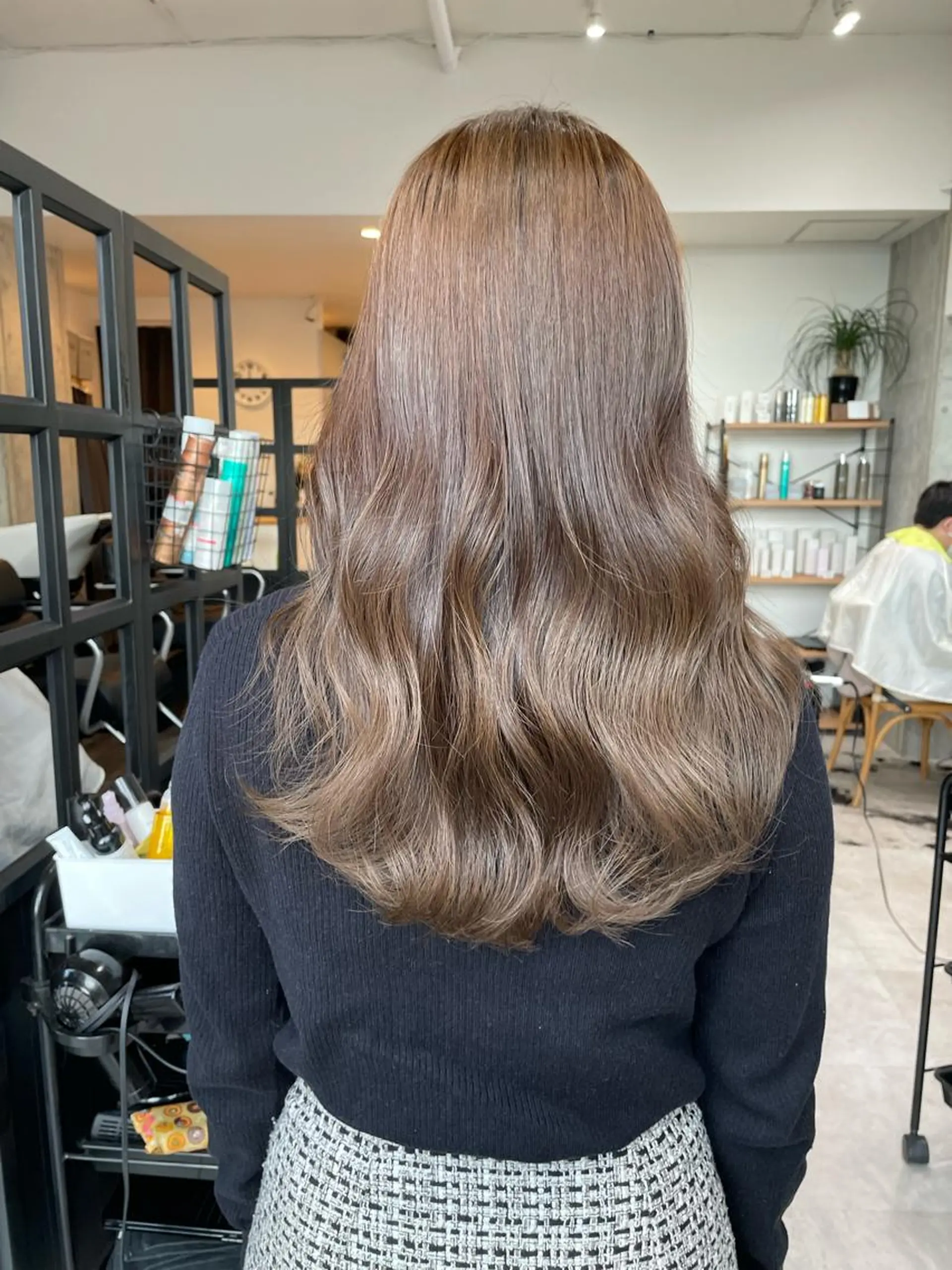 ロング ヘアカラー トリートメント ✨透明感カラー 恵比寿HAYATO✨のヘアスタイル