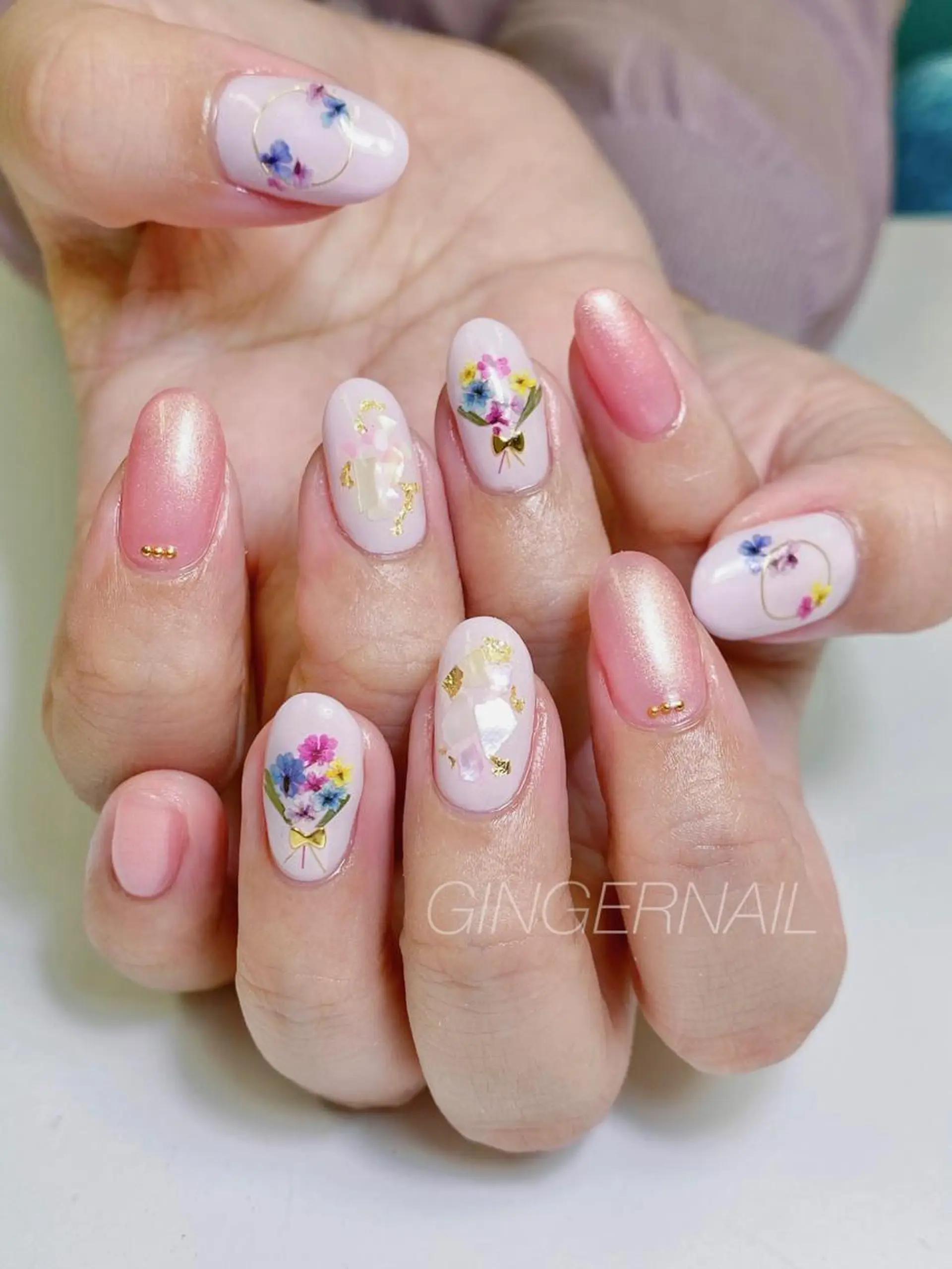 ネイル GINGER NAIL所属・代々木 GINGERNAILのネイルデザイン