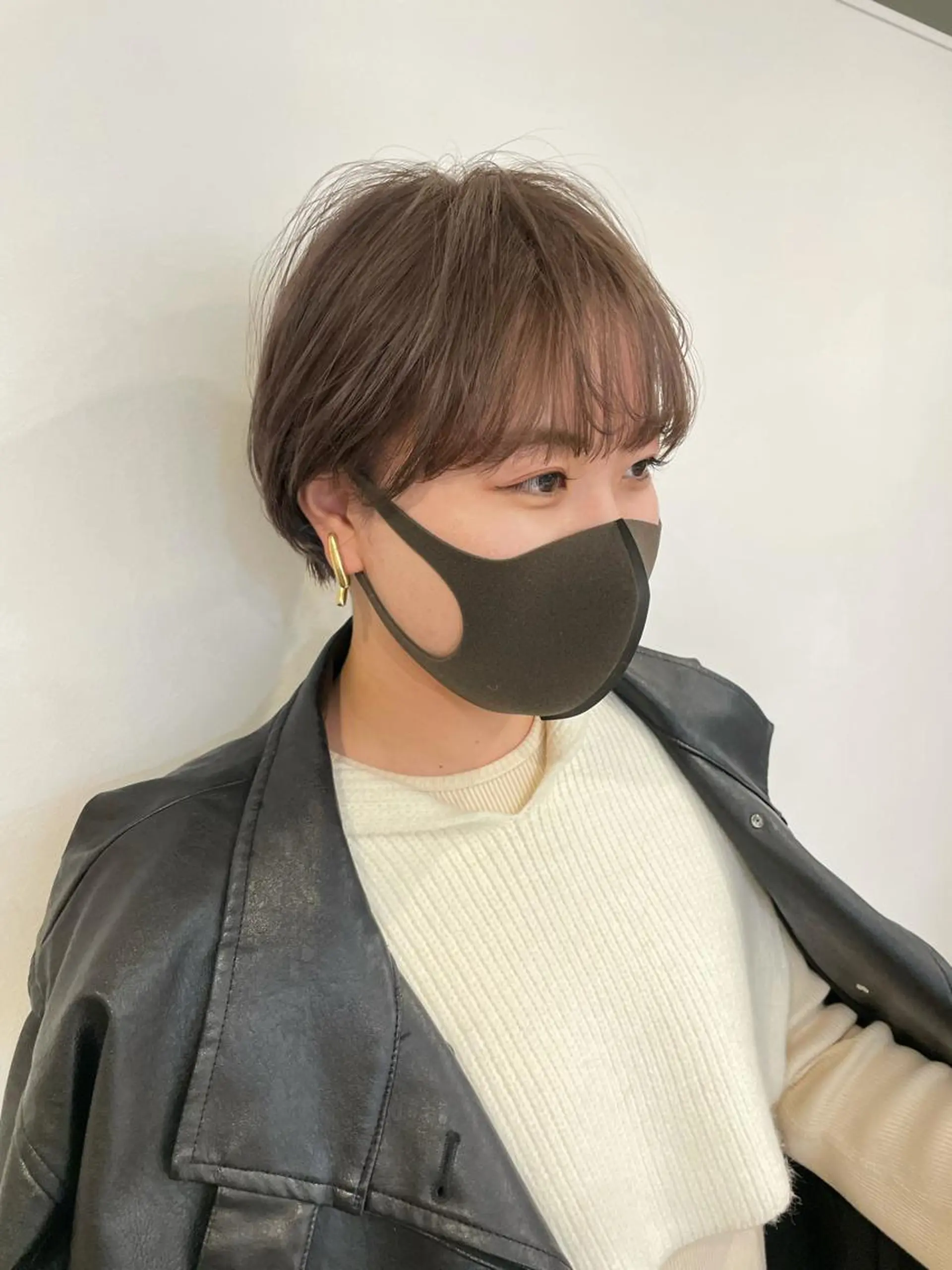 ショート 大迫 江梨のヘアスタイル