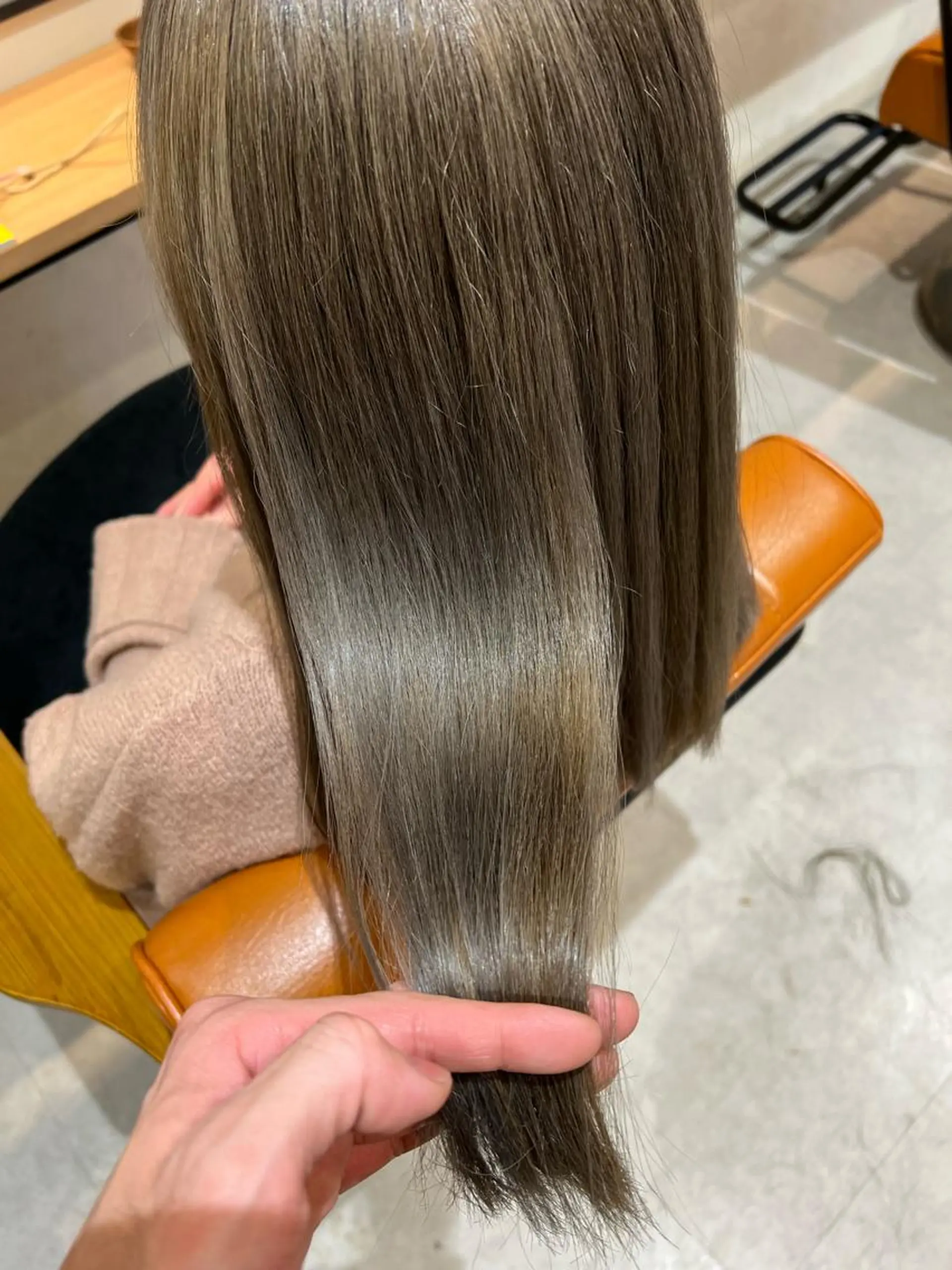 セミロング カラー Love&Hair Breit/店長下川のヘアスタイル