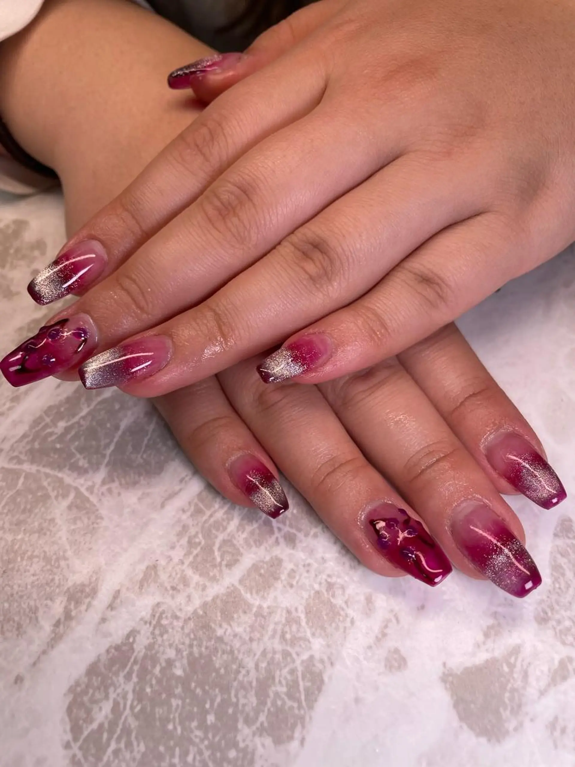 ネイル ハンドネイル YOUTH nails waxing所属・YOUTH natsumiのネイルデザイン