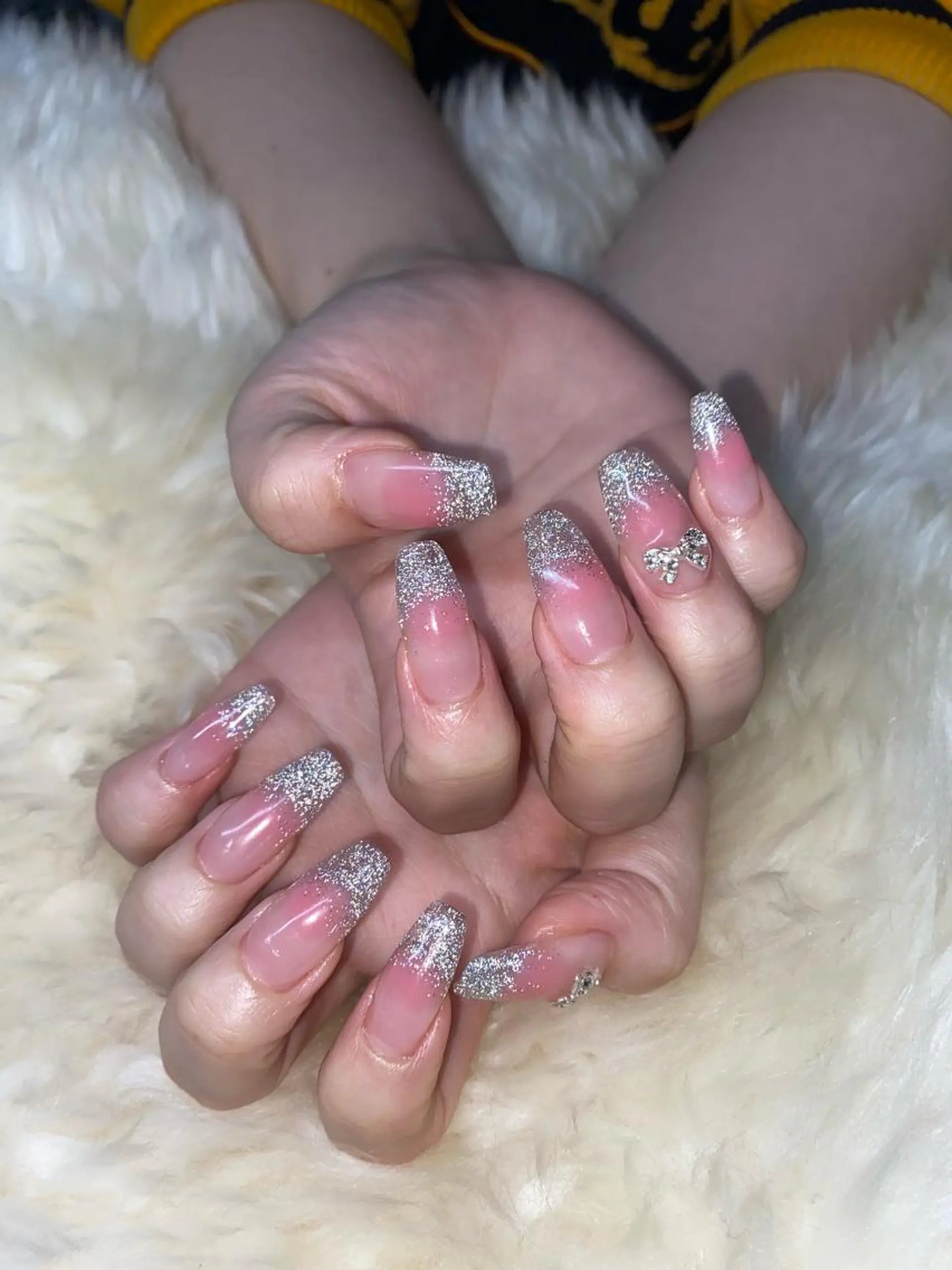 ロング ハンドネイル ハンドケア 💜MIYA nail川崎店のネイルデザイン