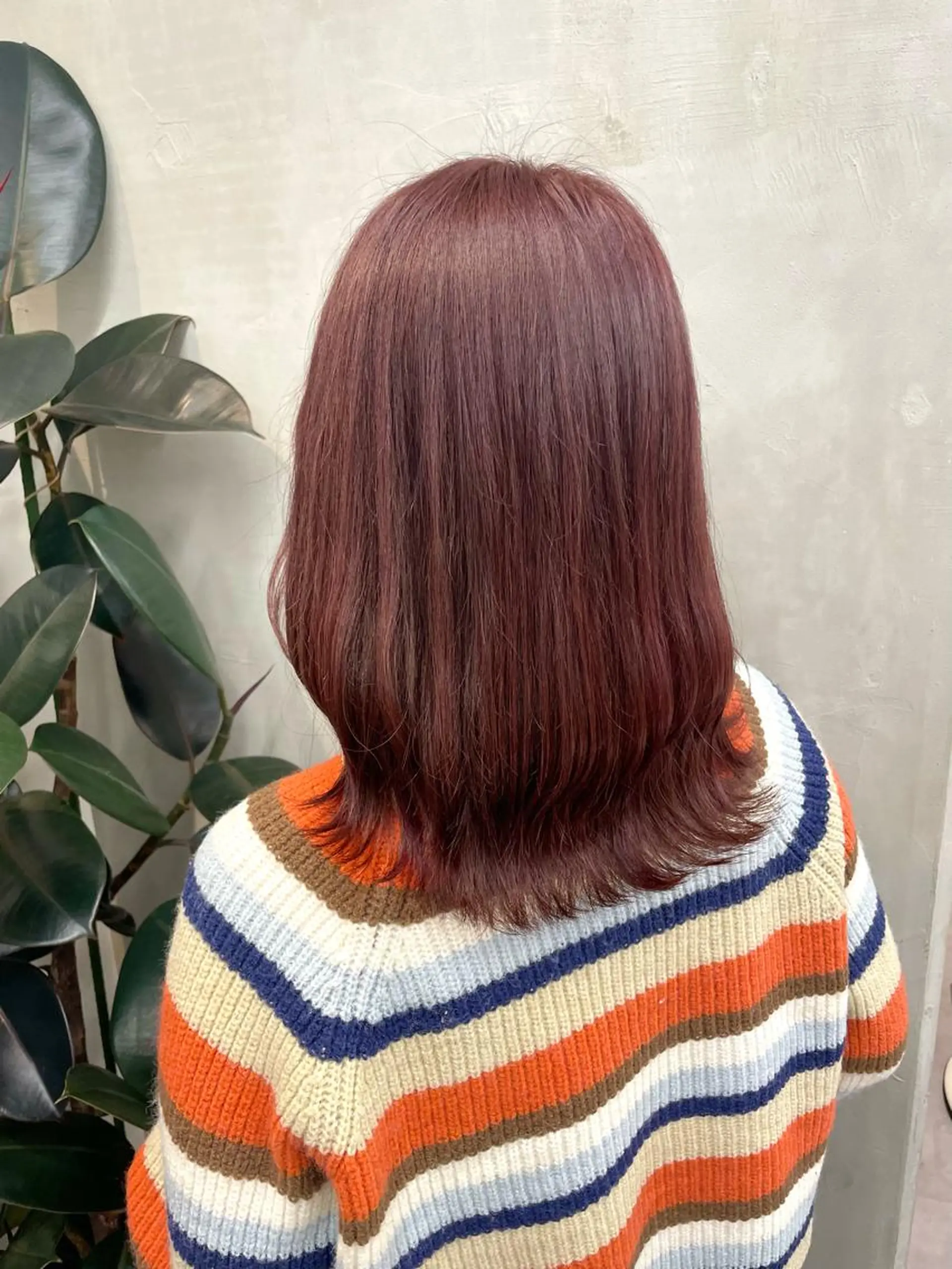 ミディアム カラー 髪質改善🌱 高橋みなみのヘアスタイル