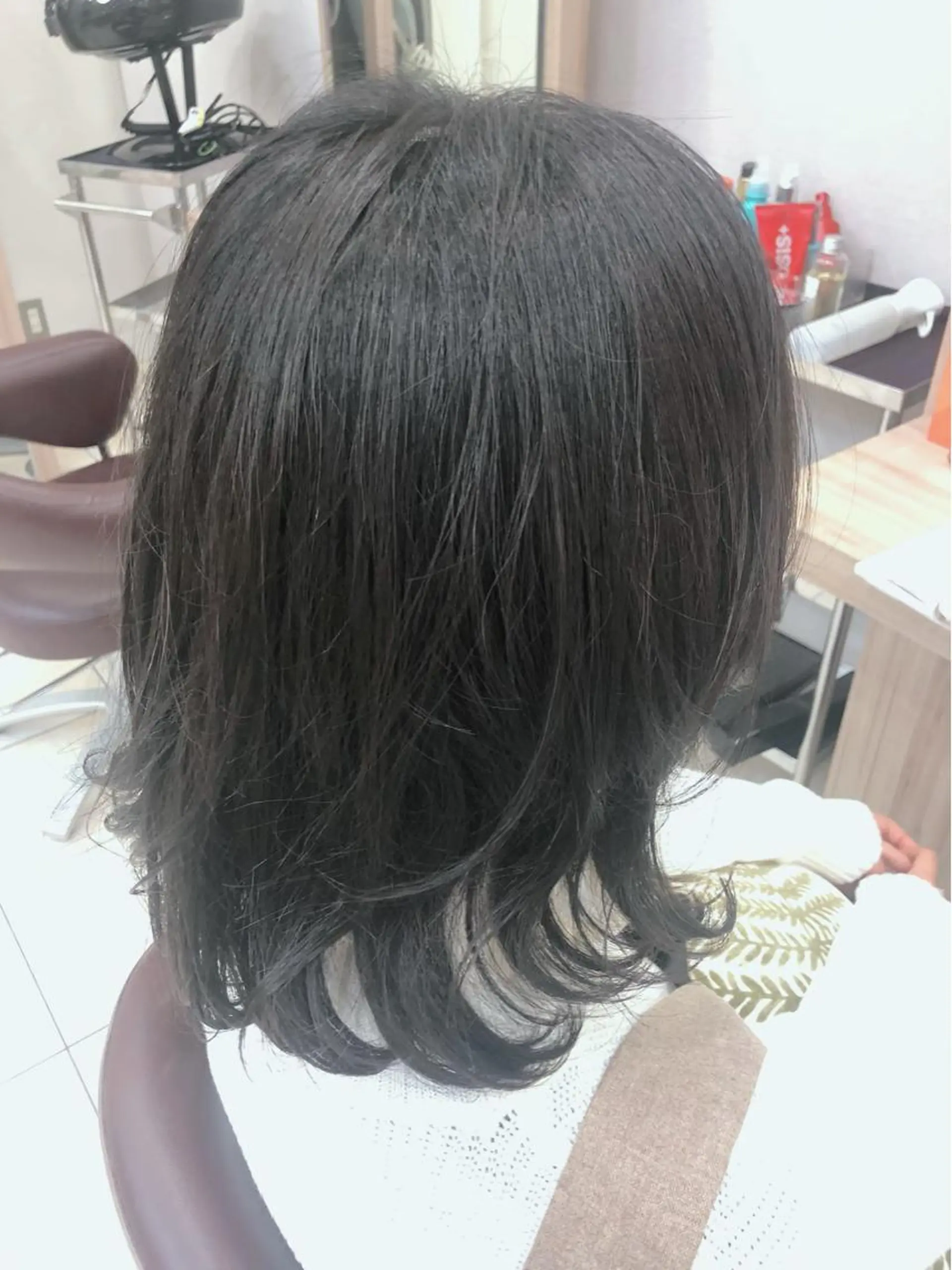 セミロング パーマ 産休中です。 🌹sayu🌹のヘアスタイル