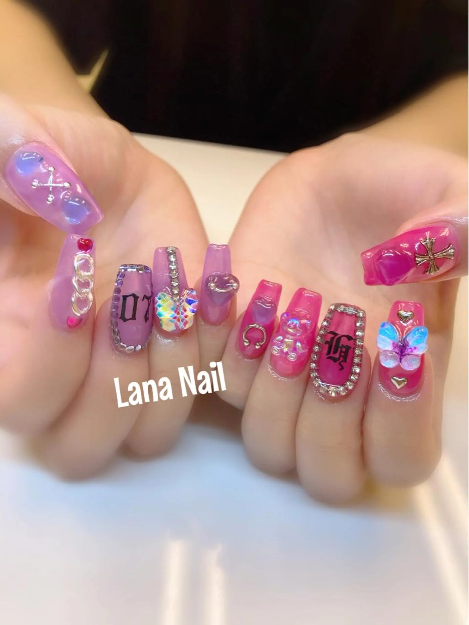 ネイル スカルプネイル Lana Nail所属・Lana Nailのネイルデザイン