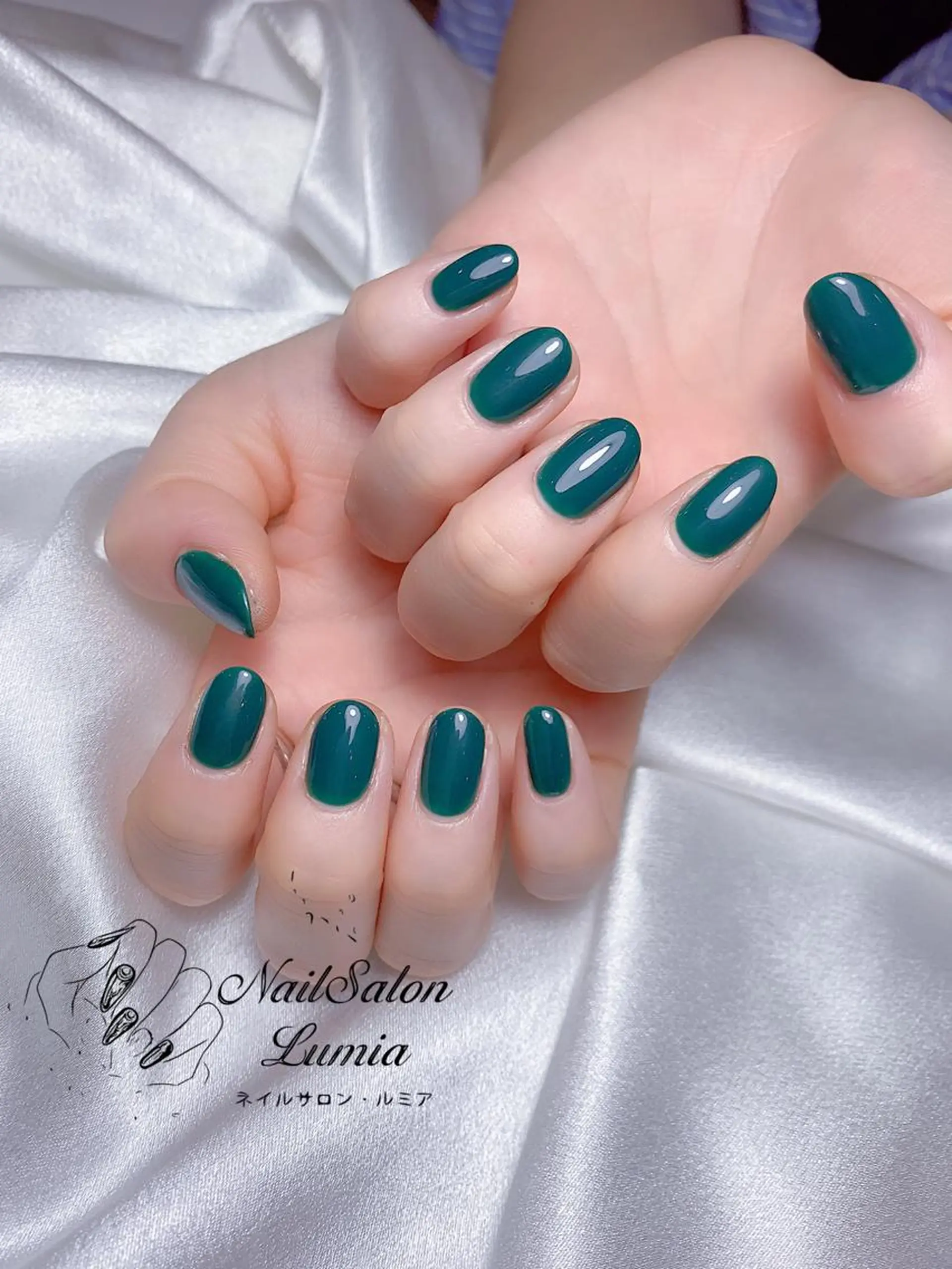 ネイル ハンドネイル ネイルサロン ルミア Lumia 店長のネイルデザイン