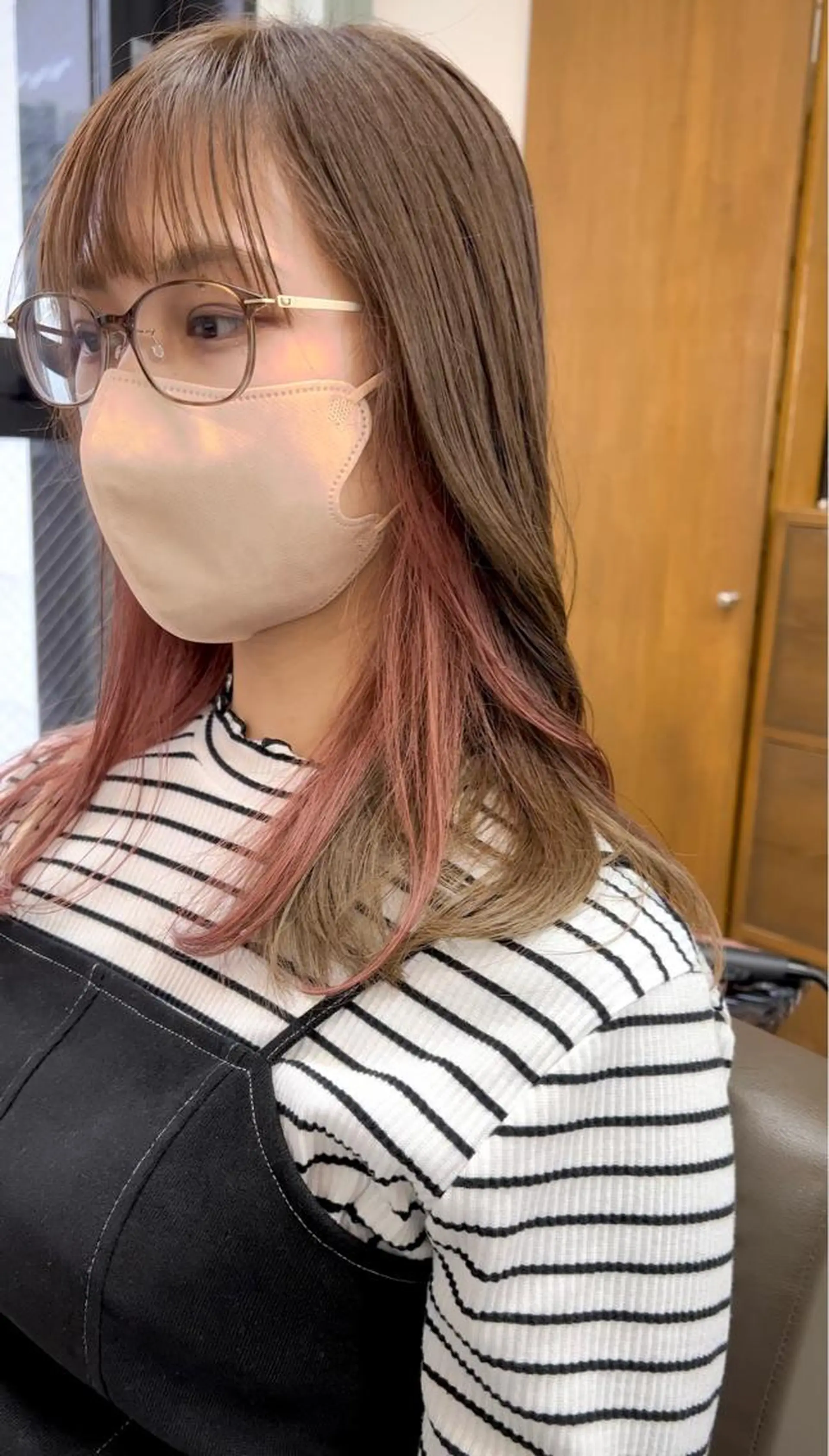 セミロング カラー 透明感カラー/ イルミナカラーヒロキのヘアスタイル