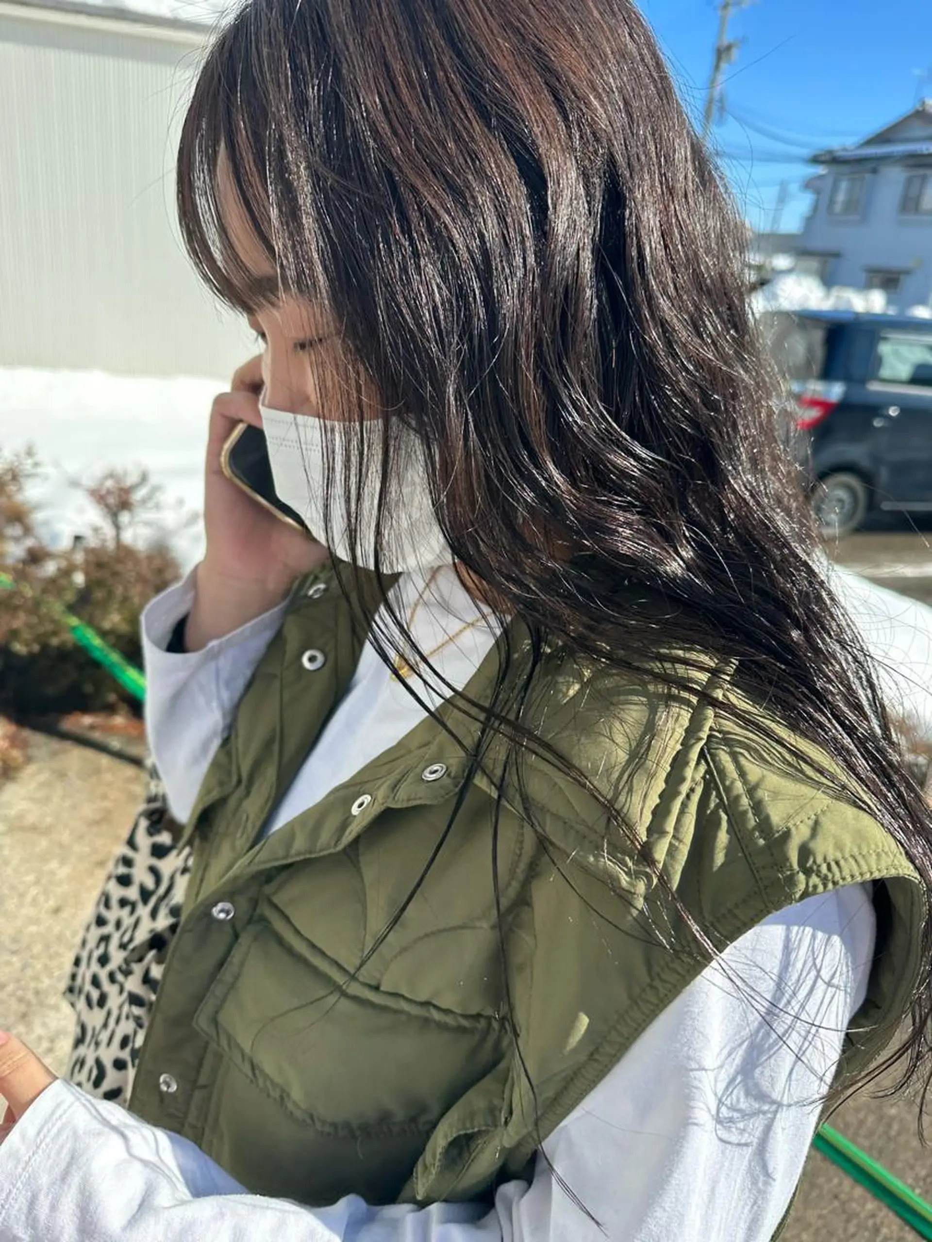 ロング ロング ヘアカラー 🌈トップデザイナー 金沢駅近nanamiのヘアスタイル