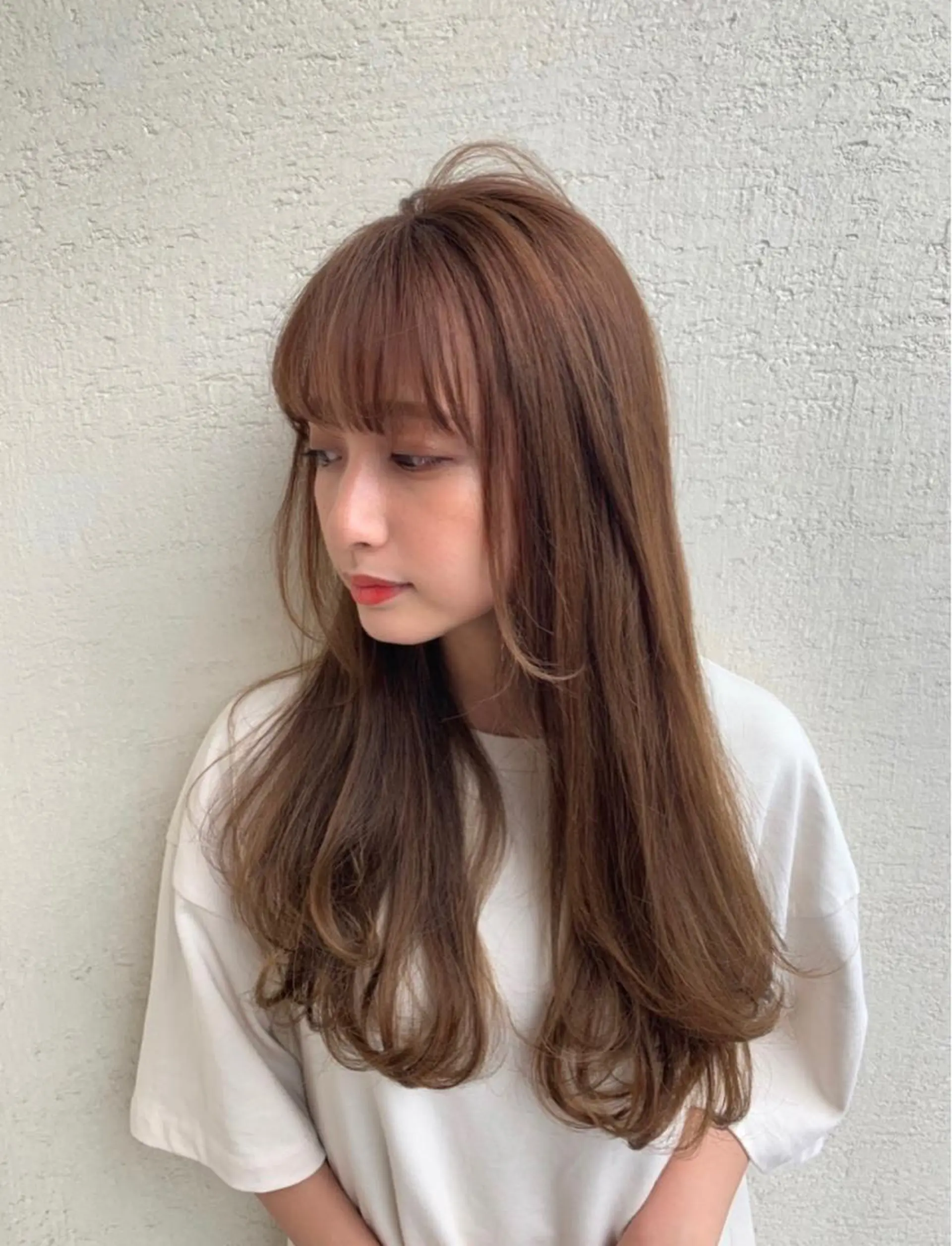 カラー sana. 🧸🌷´-のヘアスタイル