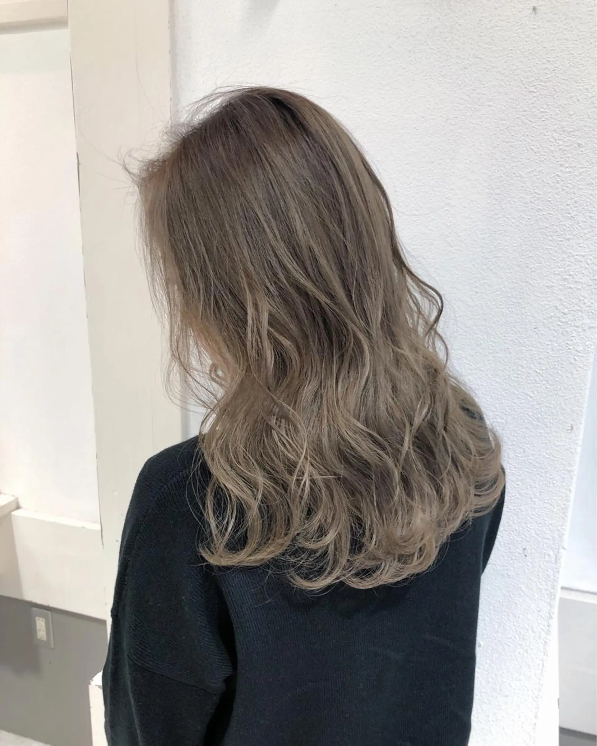 ミディアム カラー ベージュカラー カット ヘアカラー トリートメント GiseL天神カラー 髪質改善/ブリーチのヘアスタイル