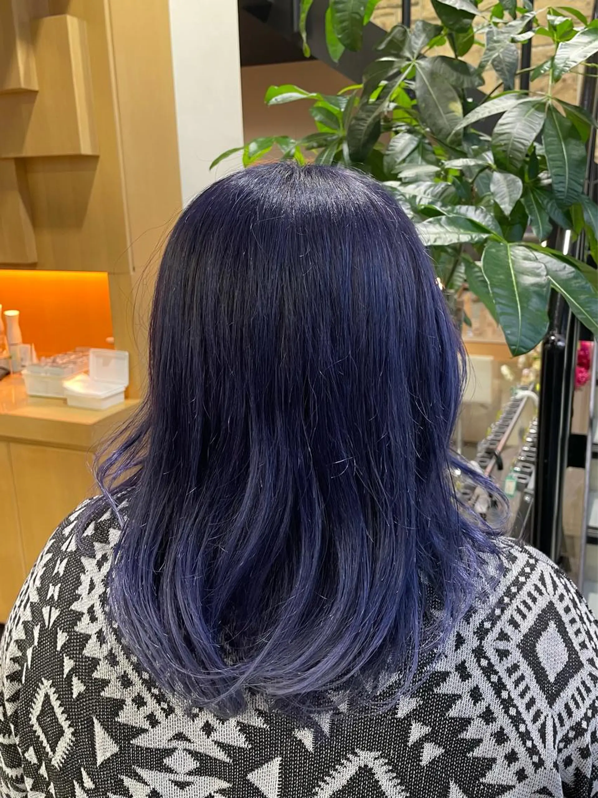 ミディアム 韓国ハイトーン🦋 hikariのヘアスタイル