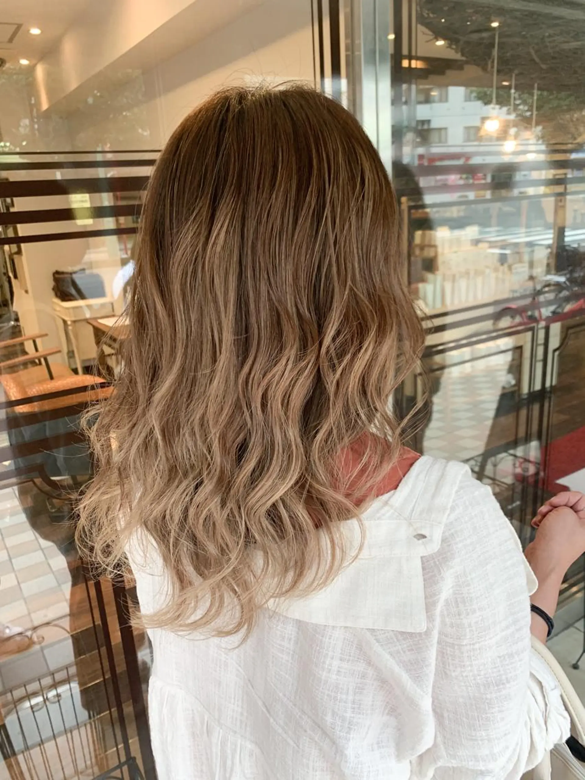 セミロング カット ヘアカラー ◆◇◆ナカハマ アキト◆◇◆のヘアスタイル