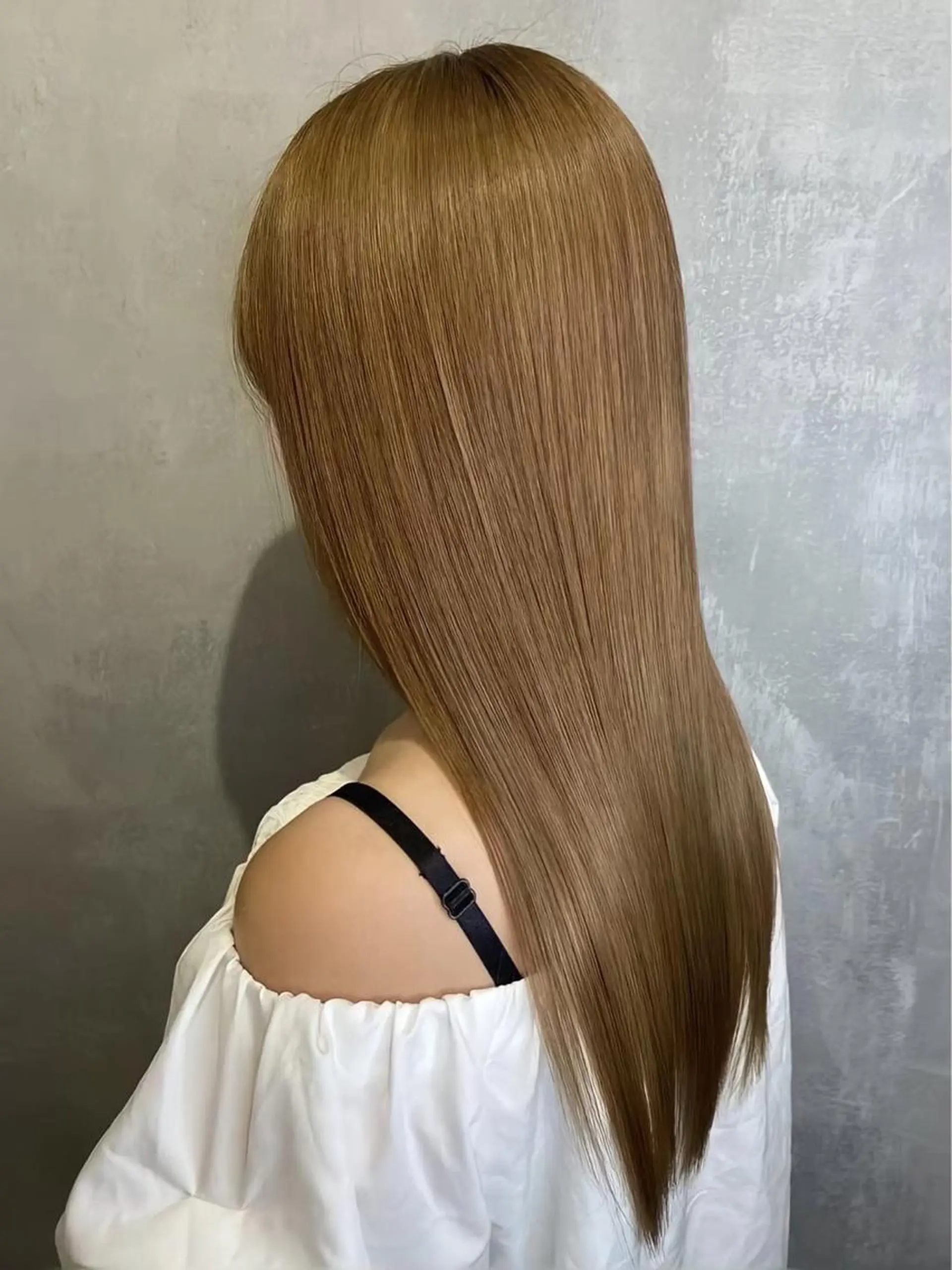 ロング 髪質改善 韓国風ヘア トリートメント ツバサ 髪質改善のヘアスタイル