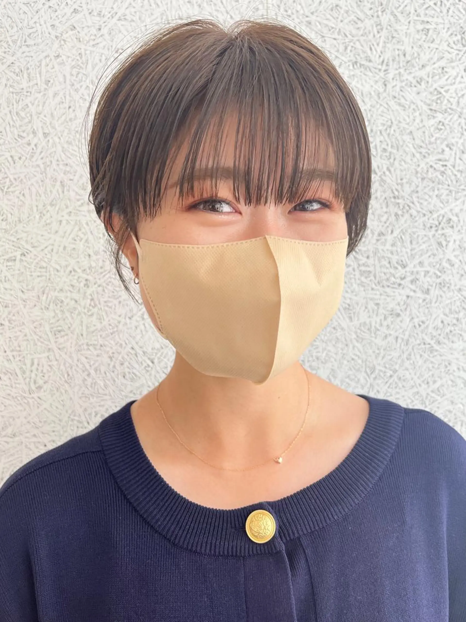 ショート カラー オリーブカラー ショートヘア カット ヘアカラー トリートメント SOYON 🤍CHIZU🤍.のヘアスタイル