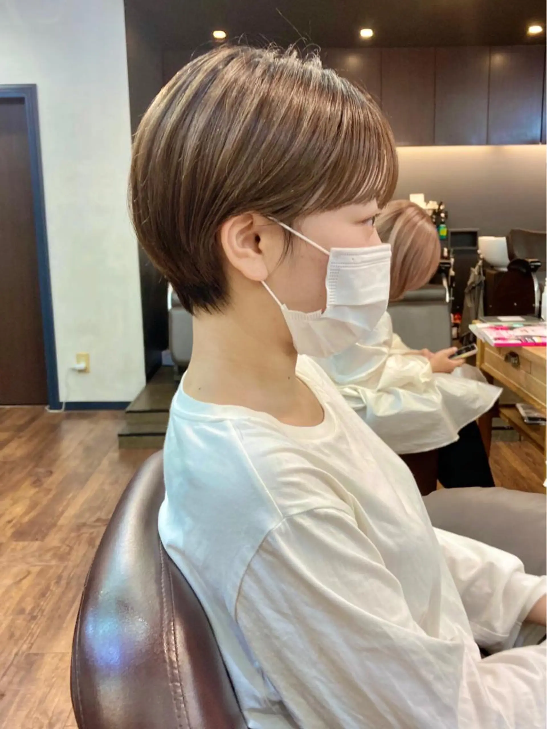 ショート カット トリートメント レイヤー/メンズ 竹田凪儀のヘアスタイル