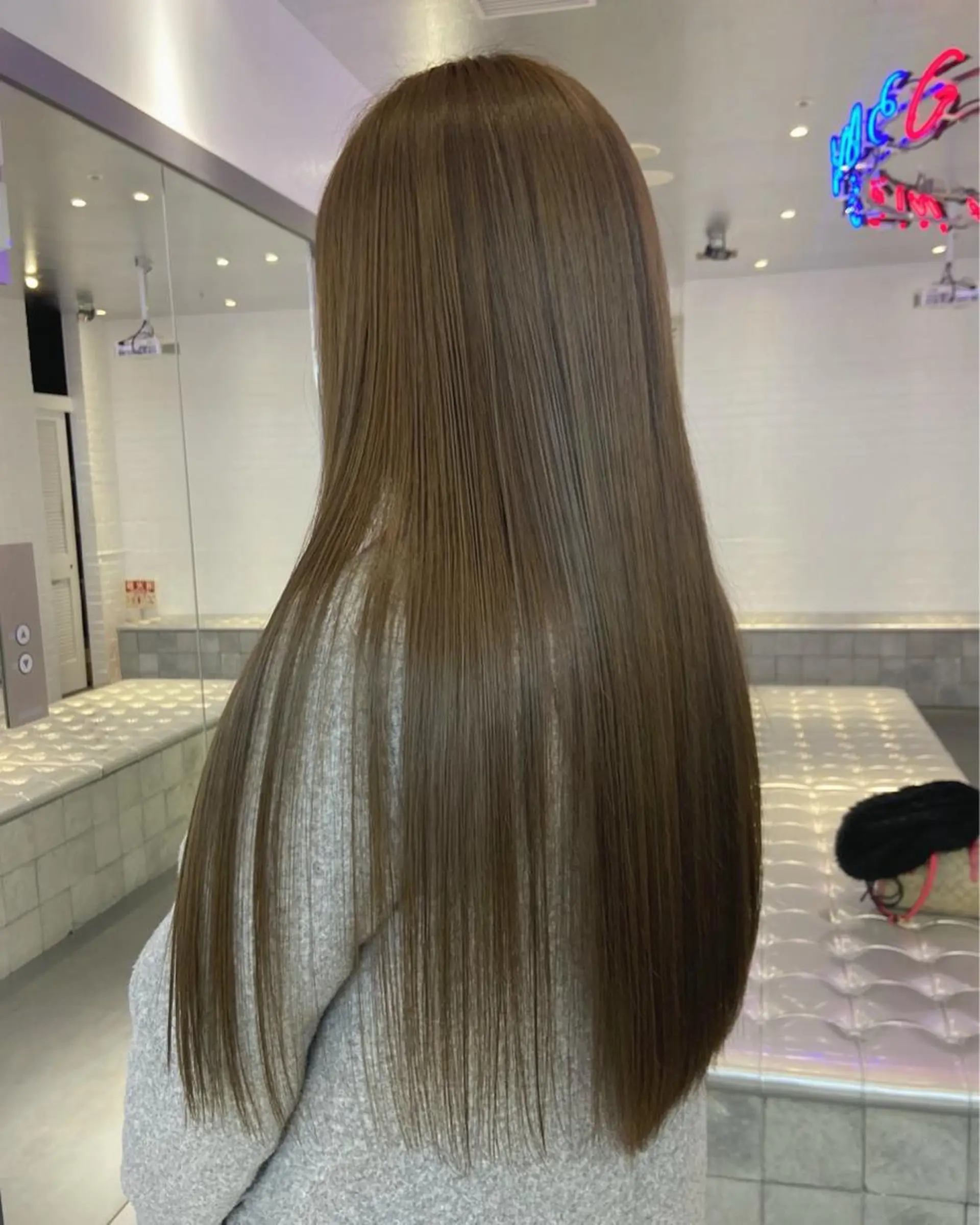 カラー SALOWIN所属・ブリーチ 縮毛矯正/ 艶髪/COCONAのヘアスタイル