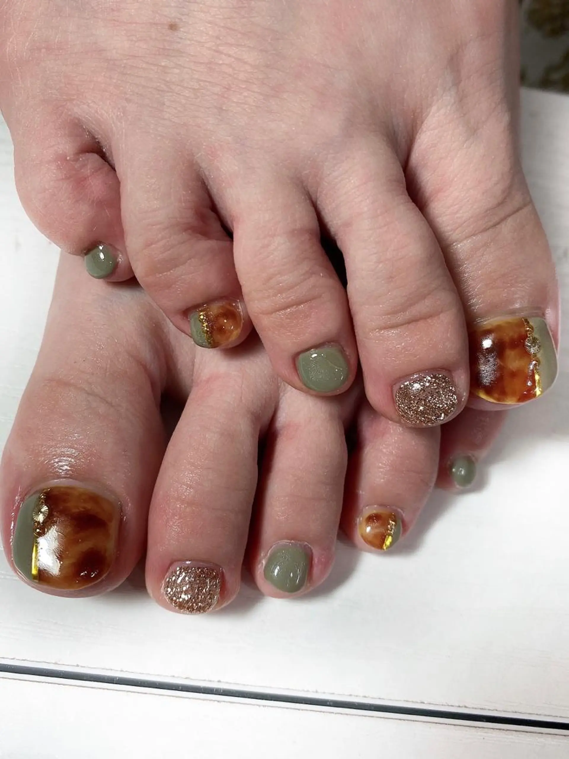 ネイル べっ甲ネイル yuminail所属・錦糸町 yuminailのネイルデザイン