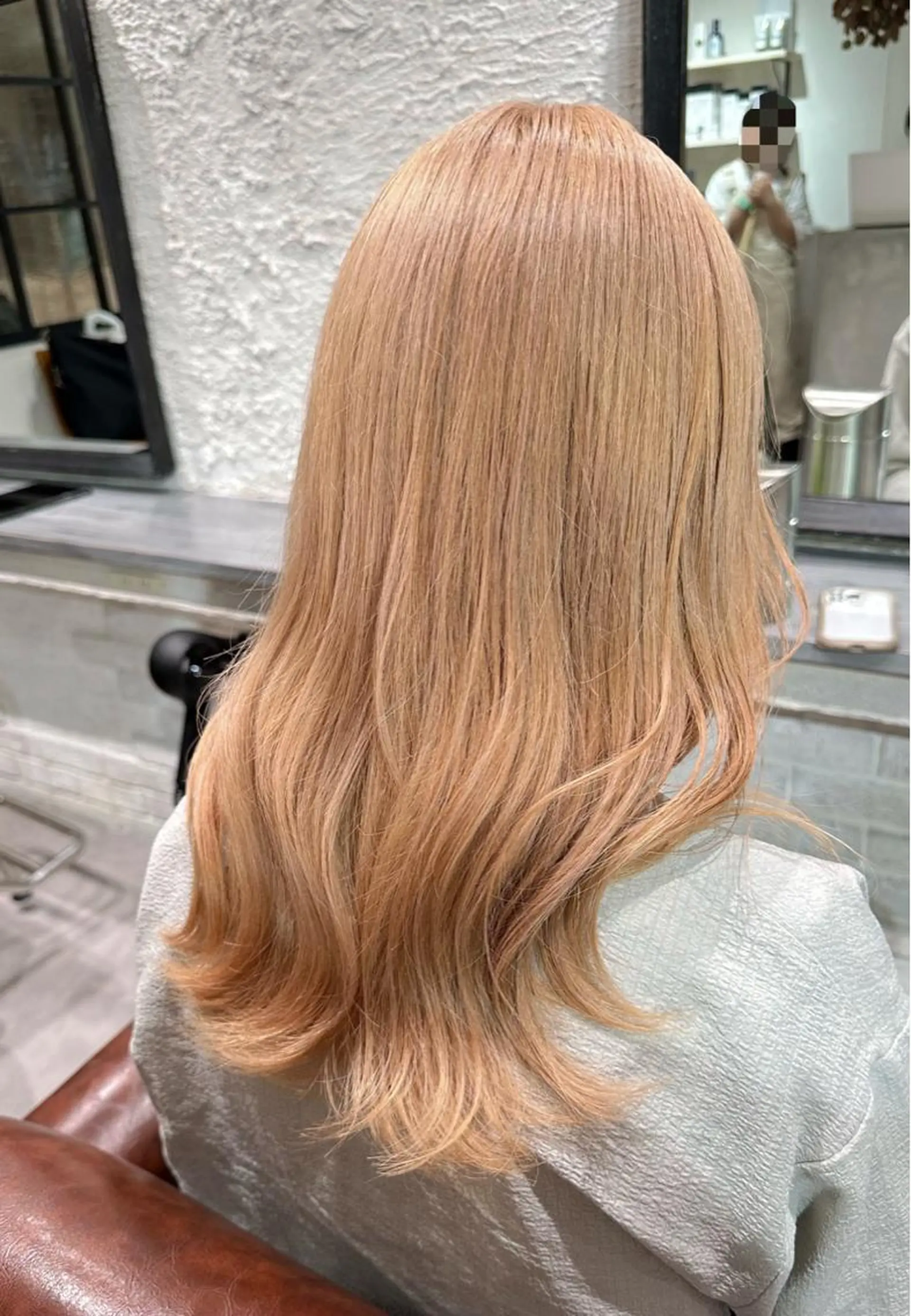 ロング カラー ベージュカラー ミルクティーベージュ 堀 直人のヘアスタイル