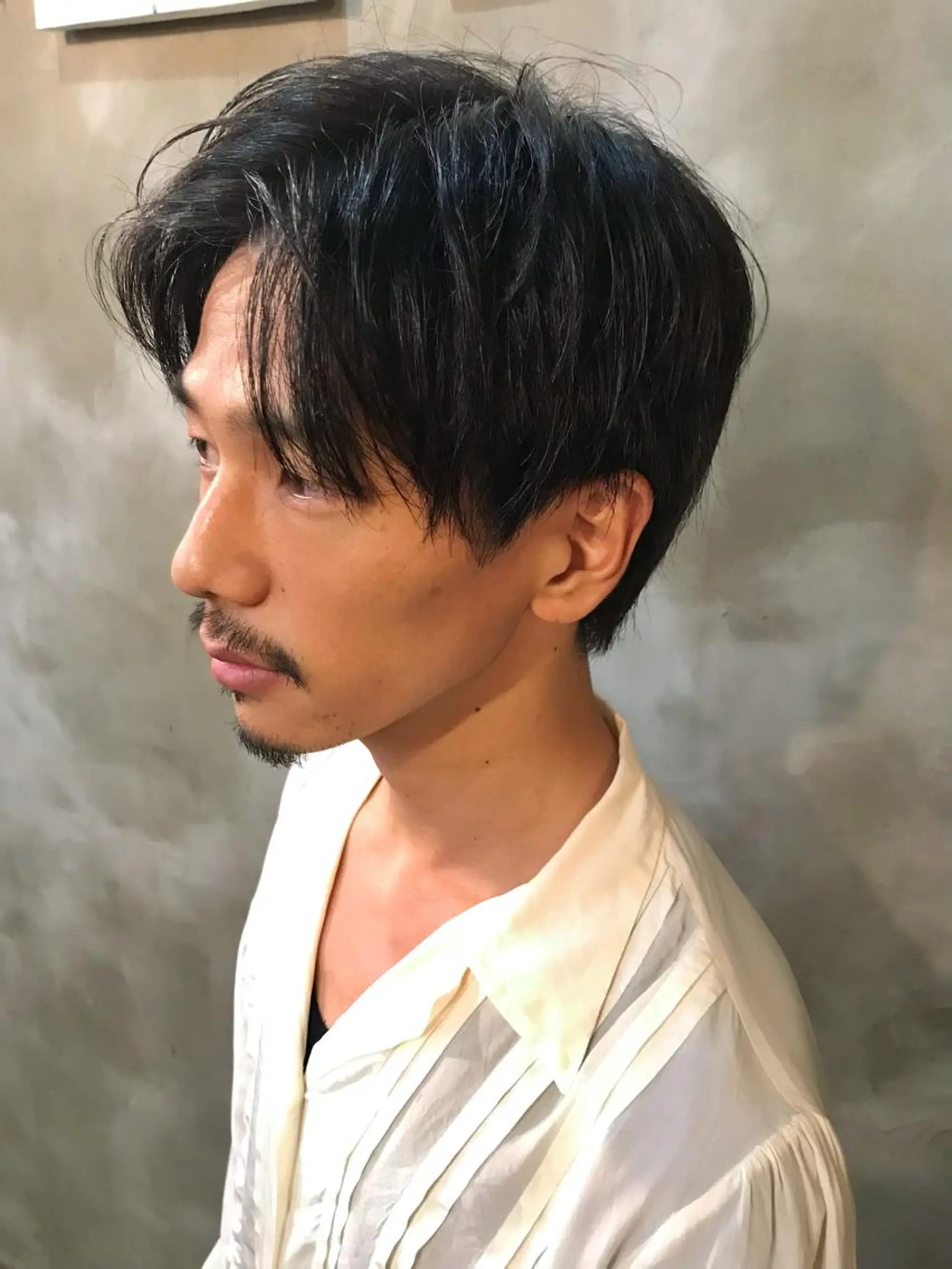 ショート メンズ カット 木村陸弥 似合わせ 透明感カラー🌿のヘアスタイル