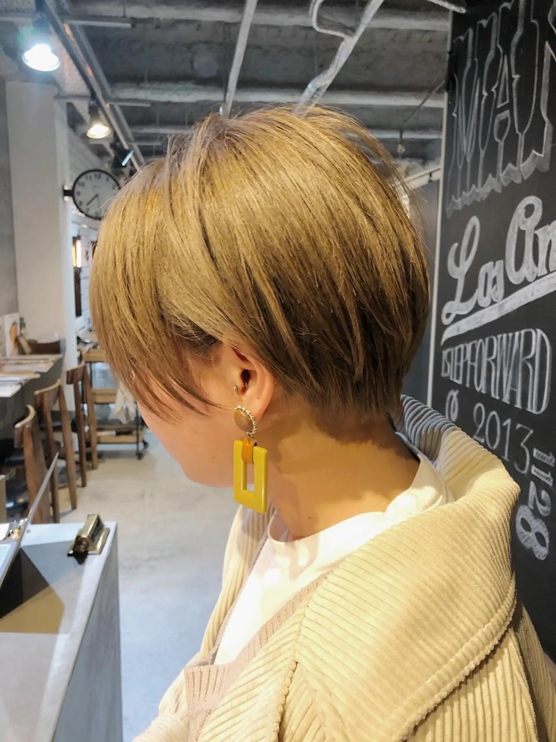 ショート カラー 倉家 聖のヘアスタイル