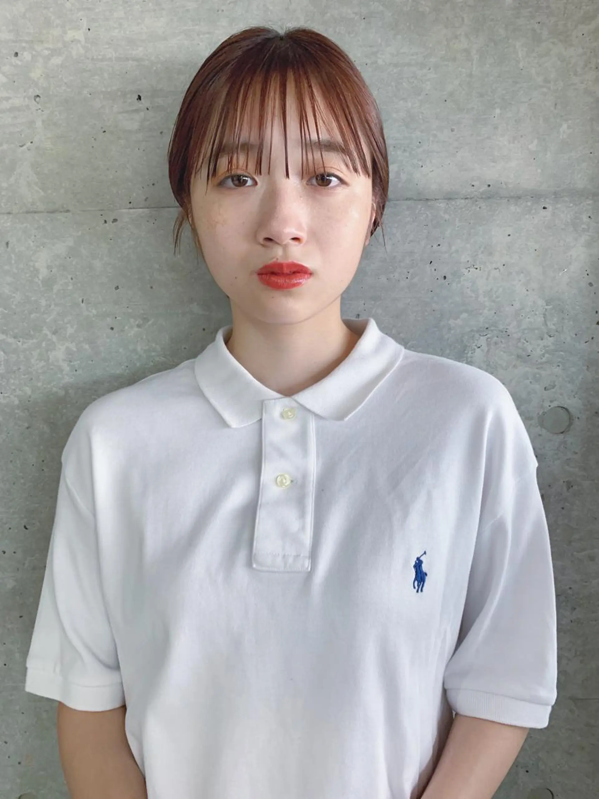 ショート カラー ボブパーマコテ巻き風 パーマNo1深江秀平のヘアスタイル