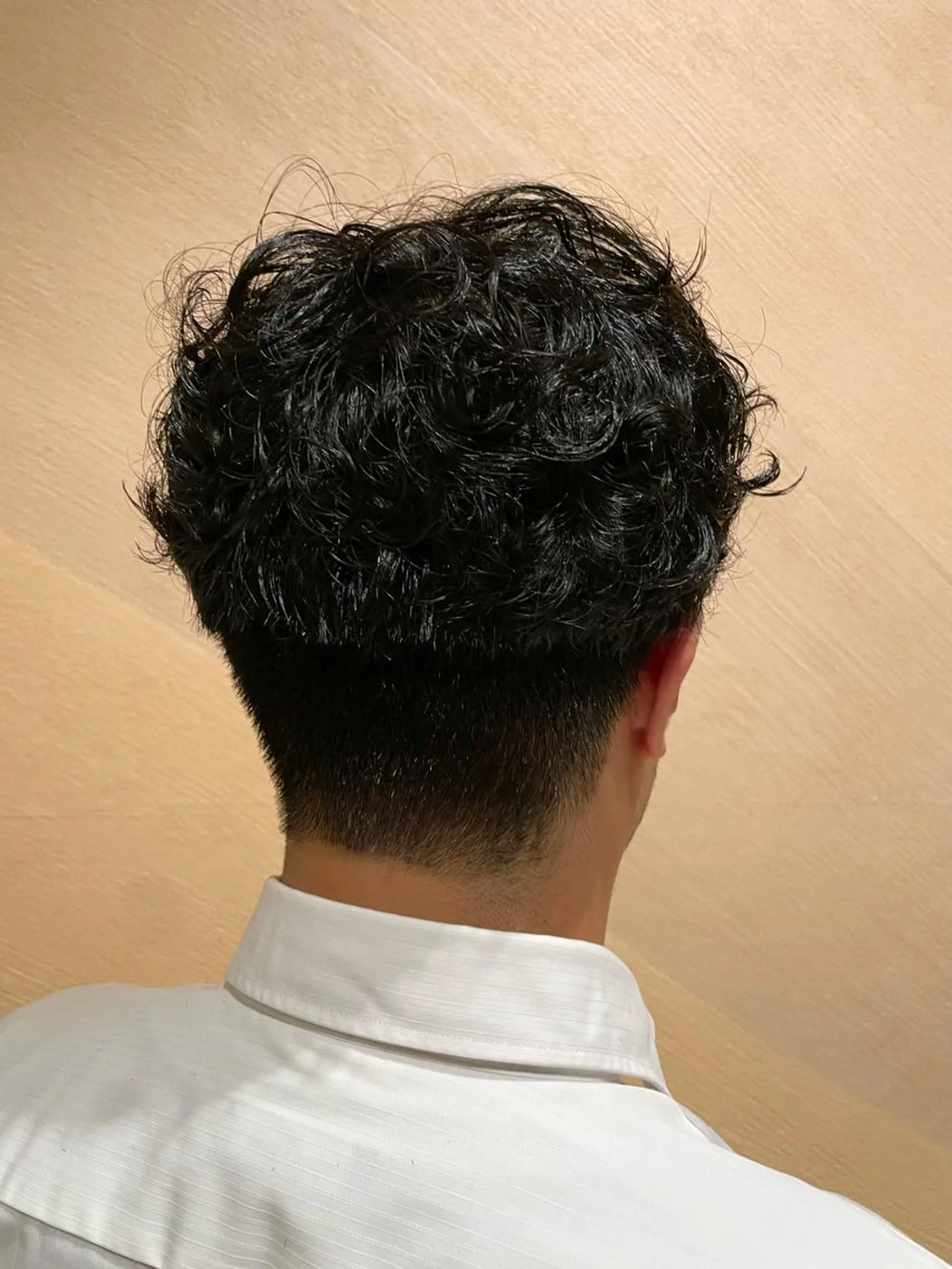 ショート パーマ メンズ スペインカール ヘッドスパ/カラー 葉月のヘアスタイル