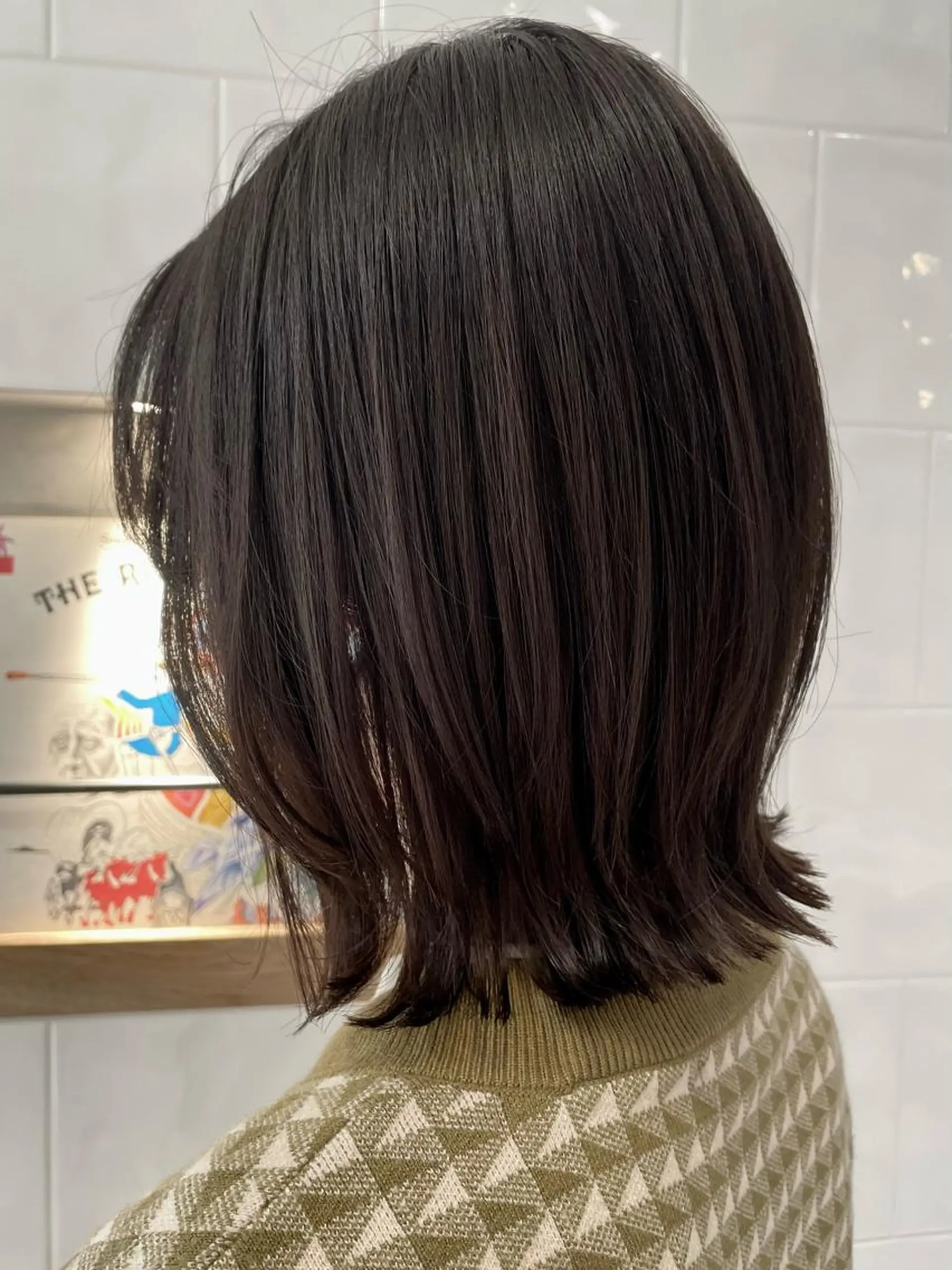 ミディアム カラー インナーカラー ボブ くびれヘア 卒業式受付中🌻 肥田亜沙美のその他イメージ