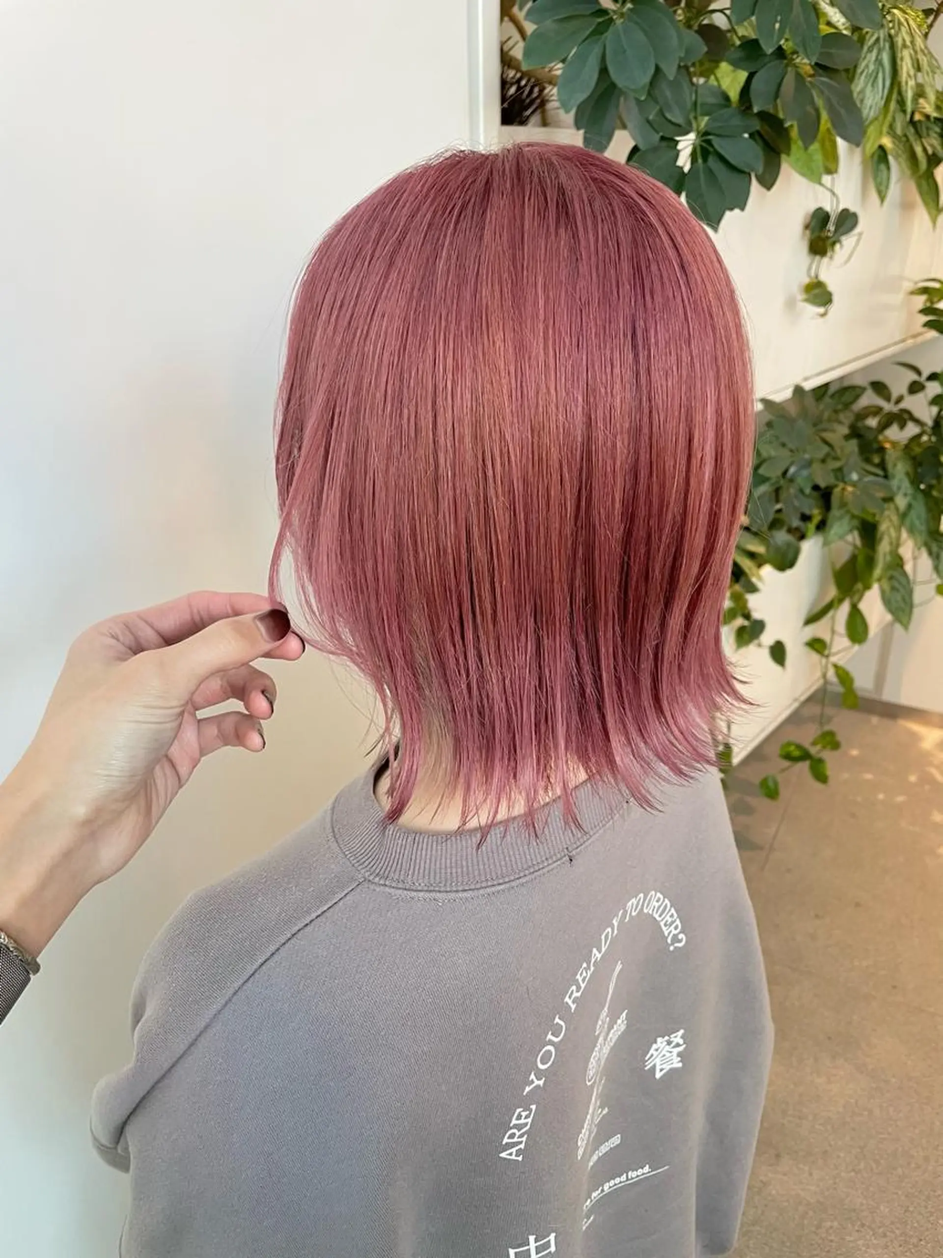 ショート ヘアカラー トリートメント 東北No.1完全個室 💐梶谷社長のヘアスタイル