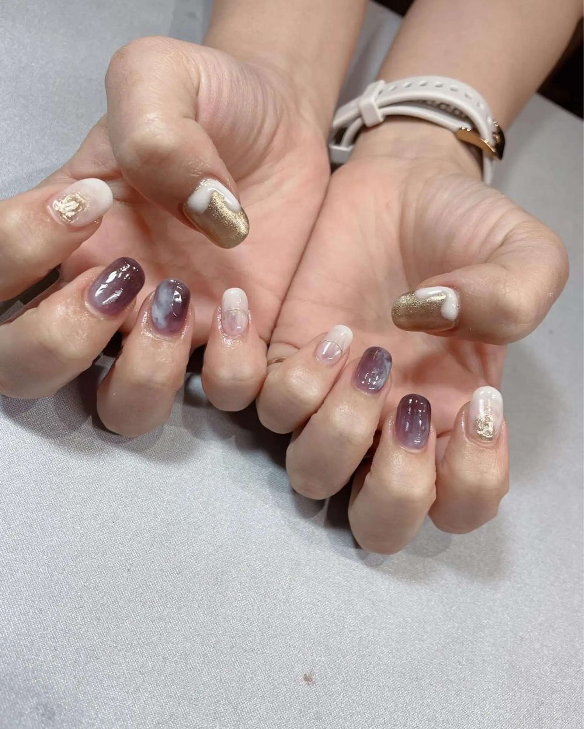 ネイル iiloo aromaworksのネイルデザイン