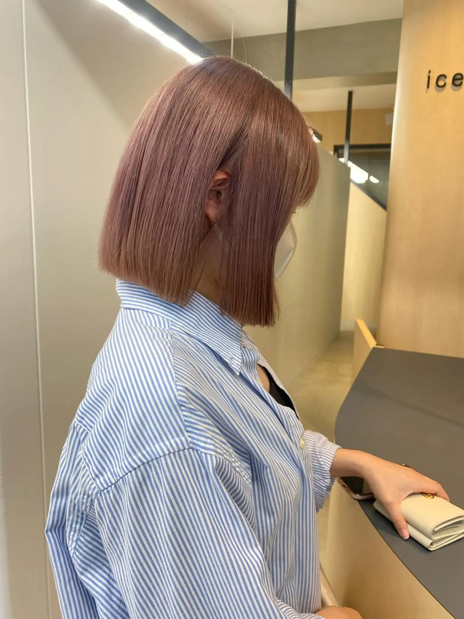 ショート カラー Clore所属・うる艶ヘア♡韓国好き 透明感　shotaのヘアスタイル