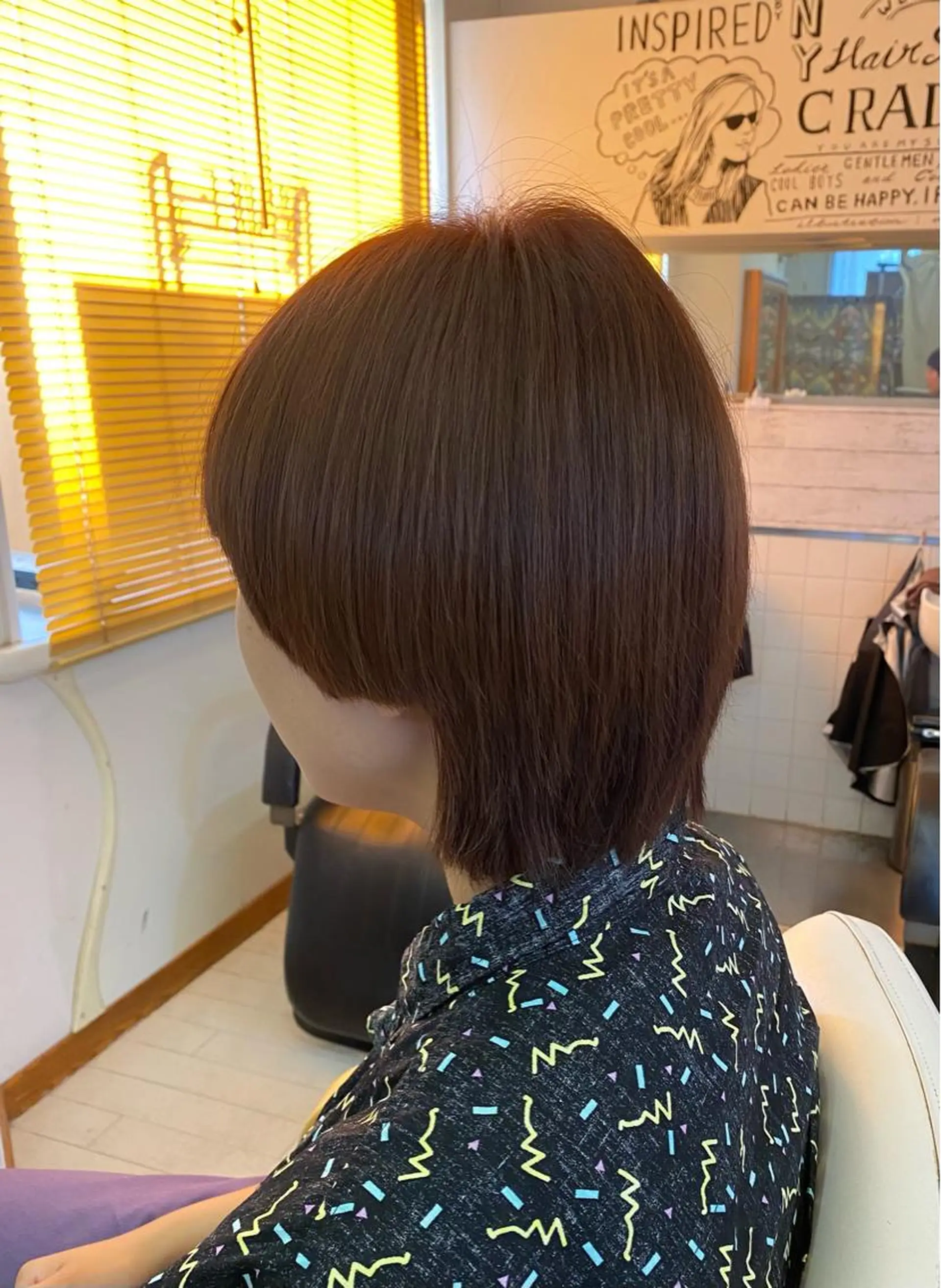 ショート カラー CRADLE Takeuchiのヘアスタイル