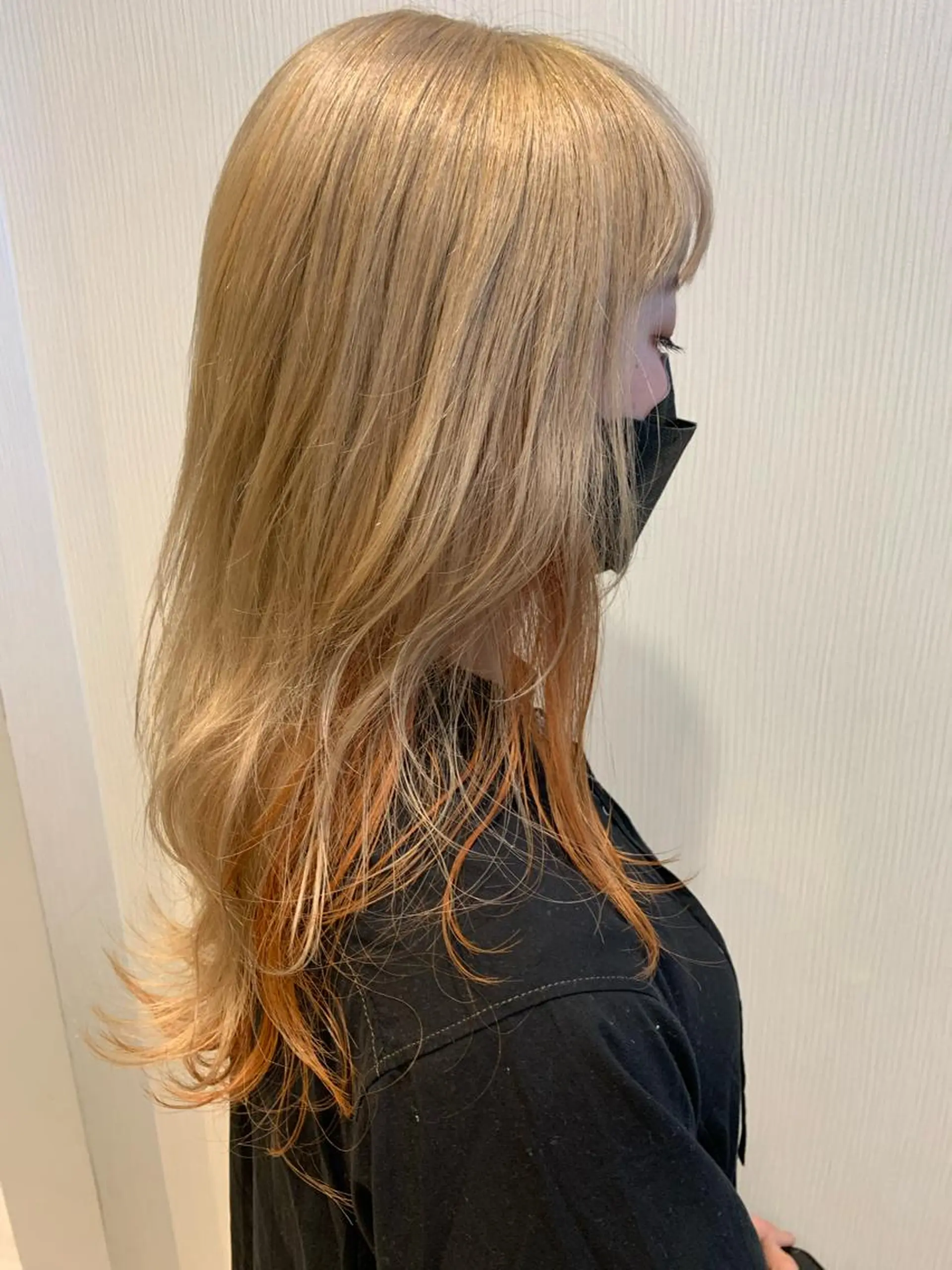 セミロング カラー 水戸内原🐜 メンズ郡司裕紀のヘアスタイル