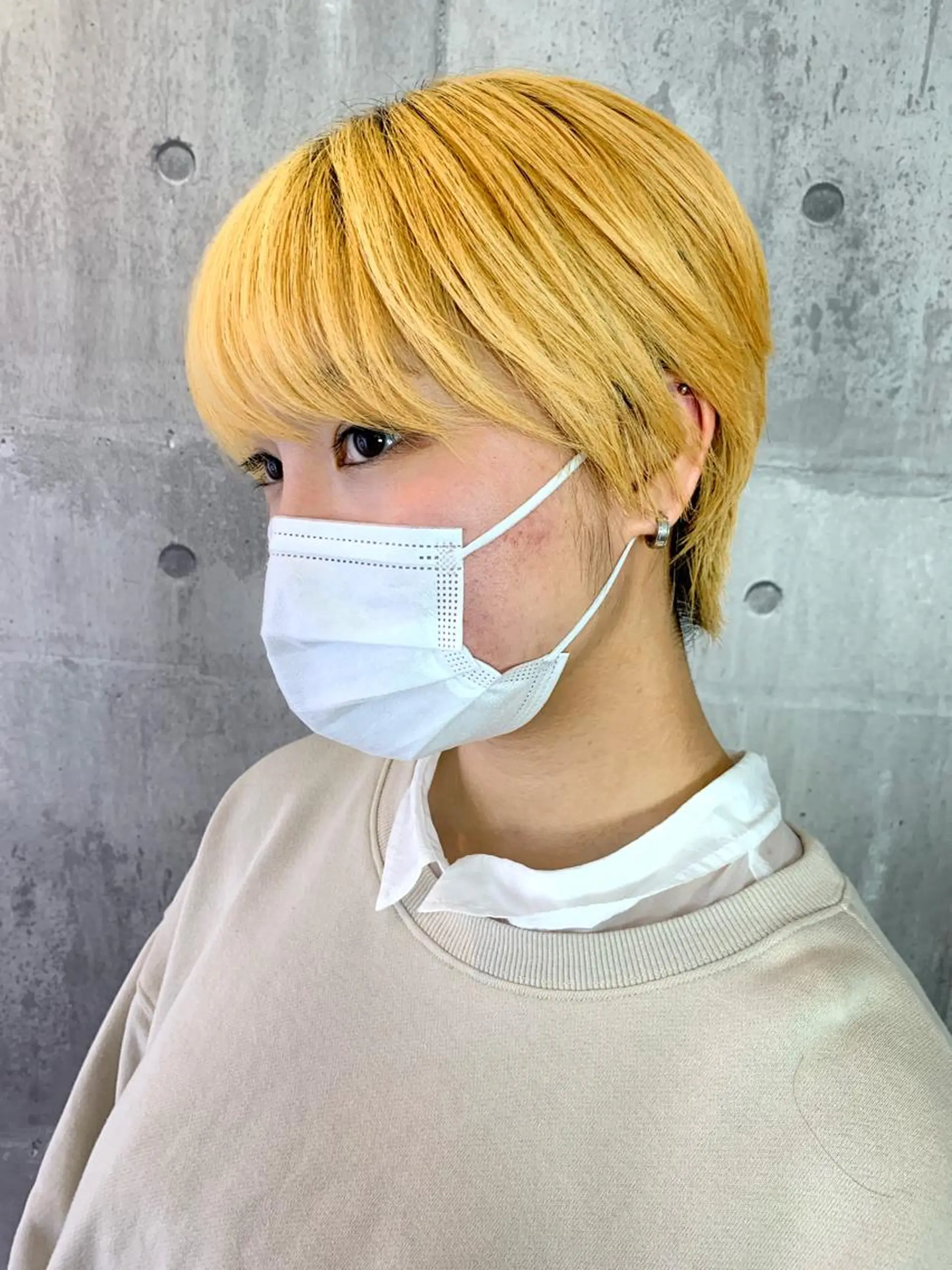 ショート ショートヘア 小顔レイヤー/ 透明感カラー/増田のヘアスタイル