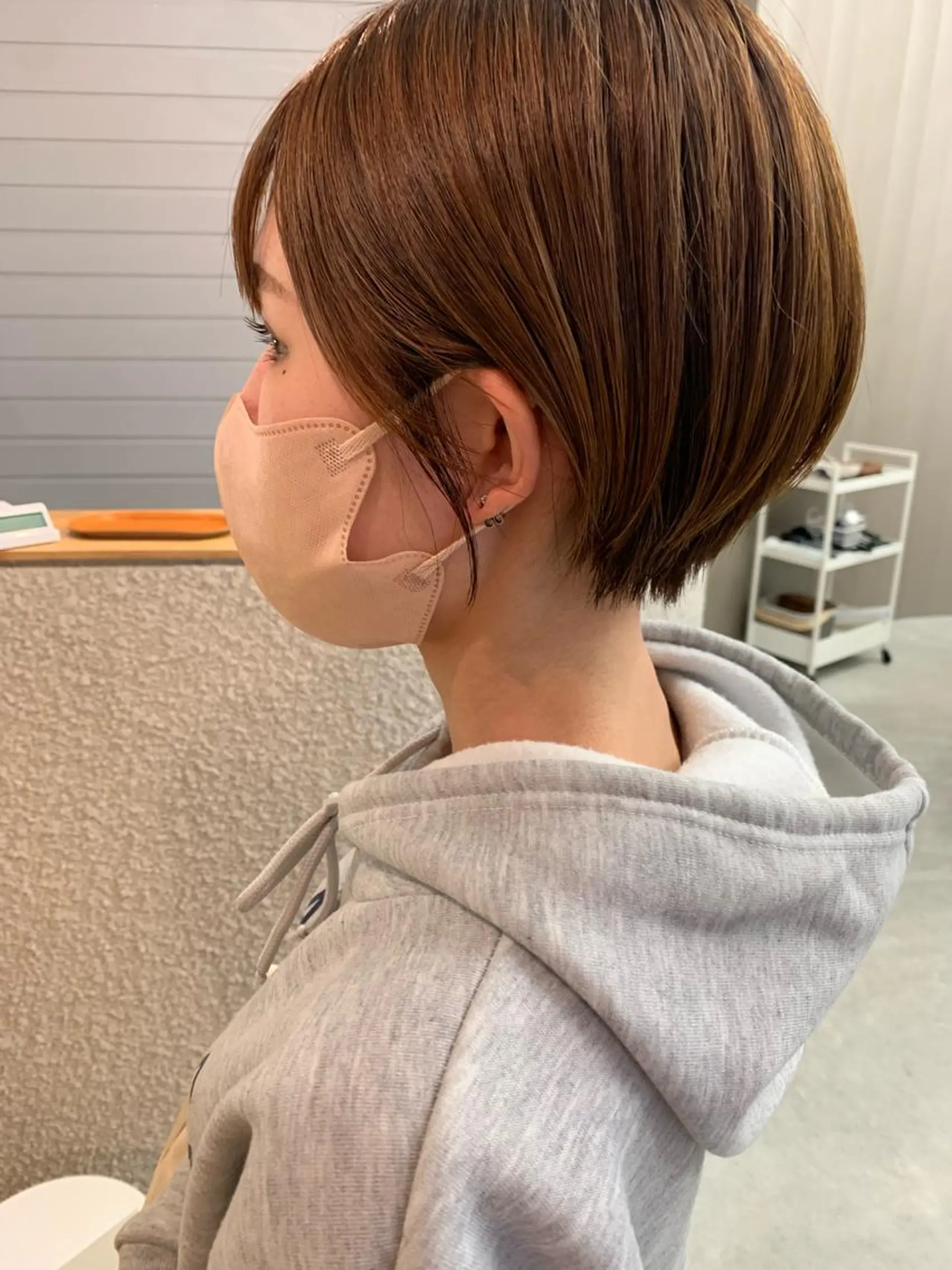 ショート chihale 富樫莉香のヘアスタイル