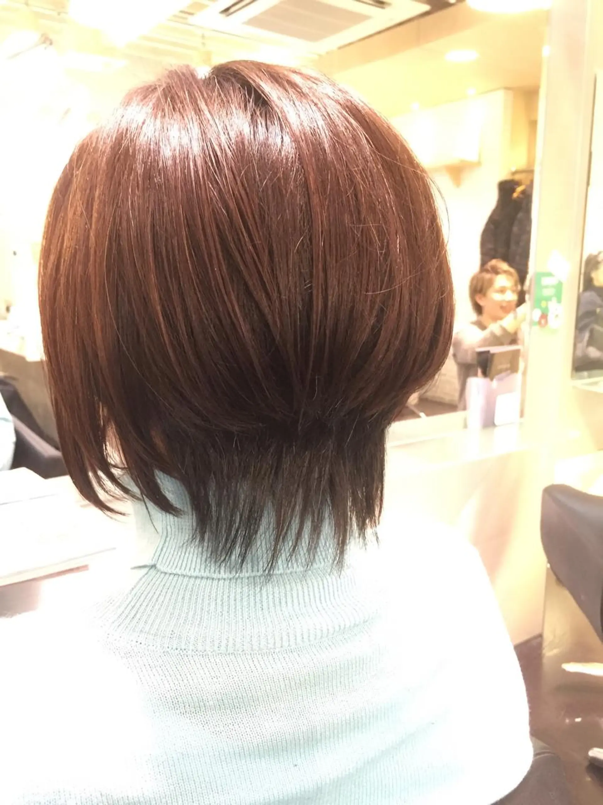 ショート 前下がりボブ ボブ 西山 恵太郎のヘアスタイル