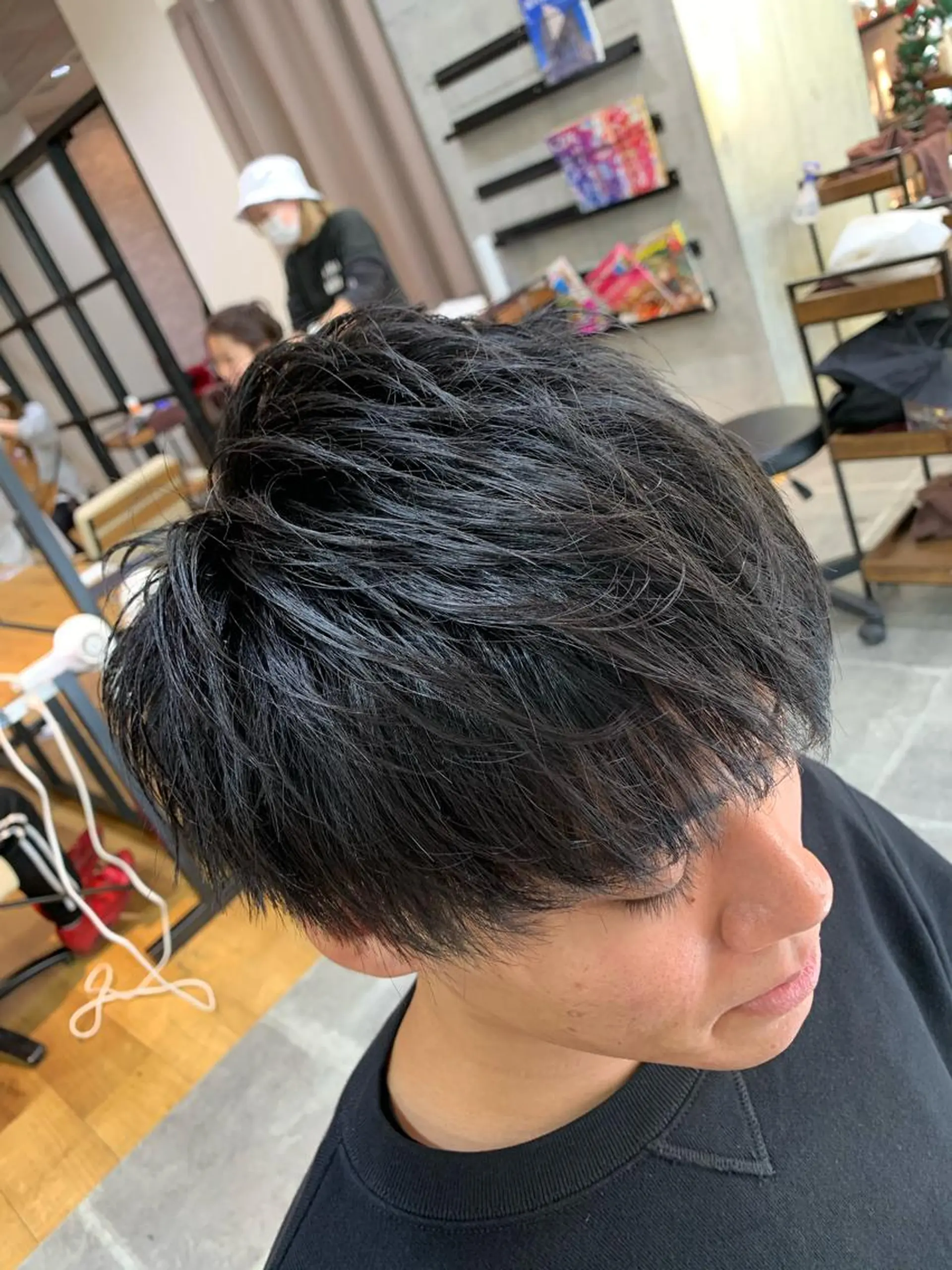 メンズ 天野 開のヘアスタイル