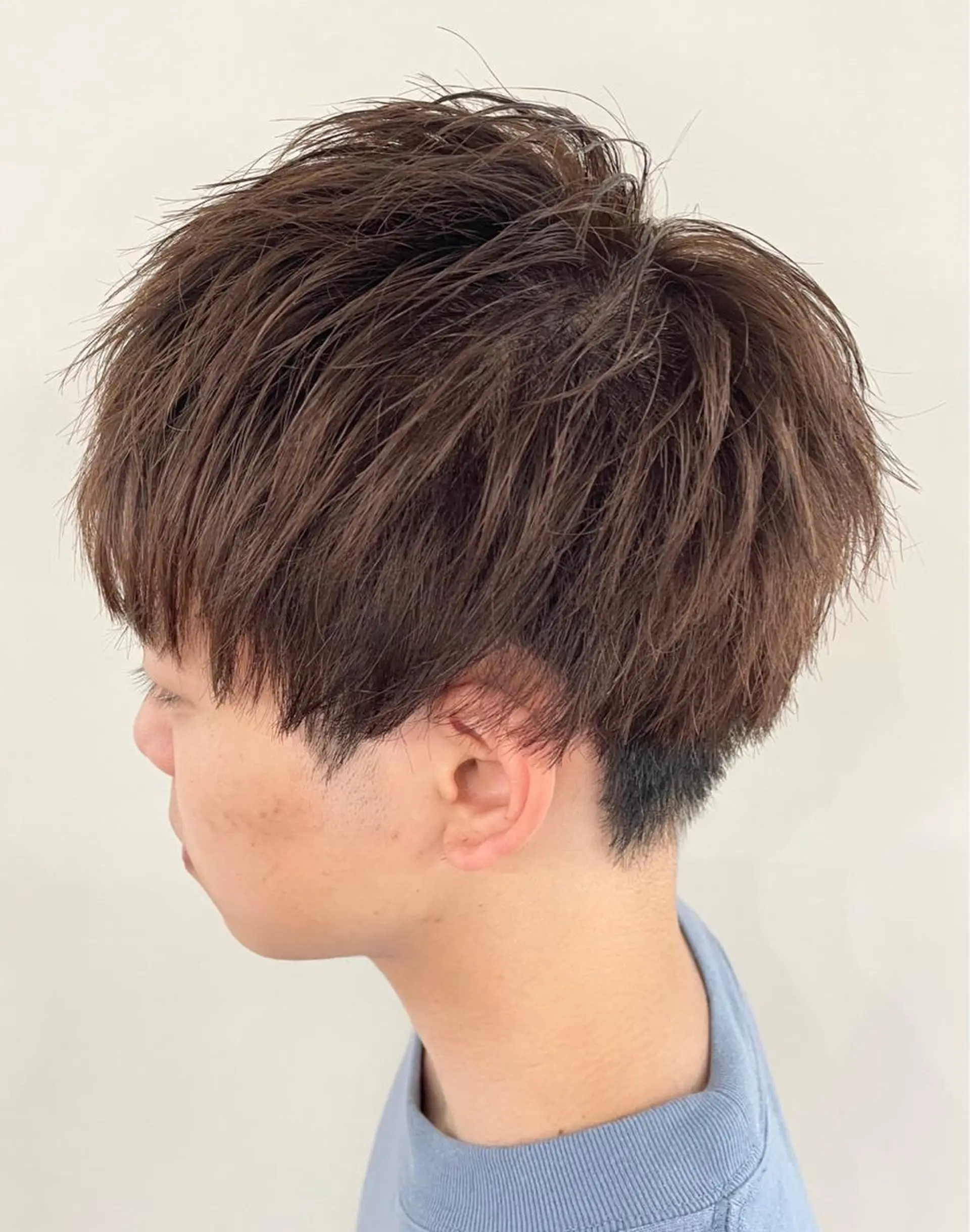 ショート メンズ メンズブリーチ カット ヘアカラー FLAGS YAMATOのヘアスタイル